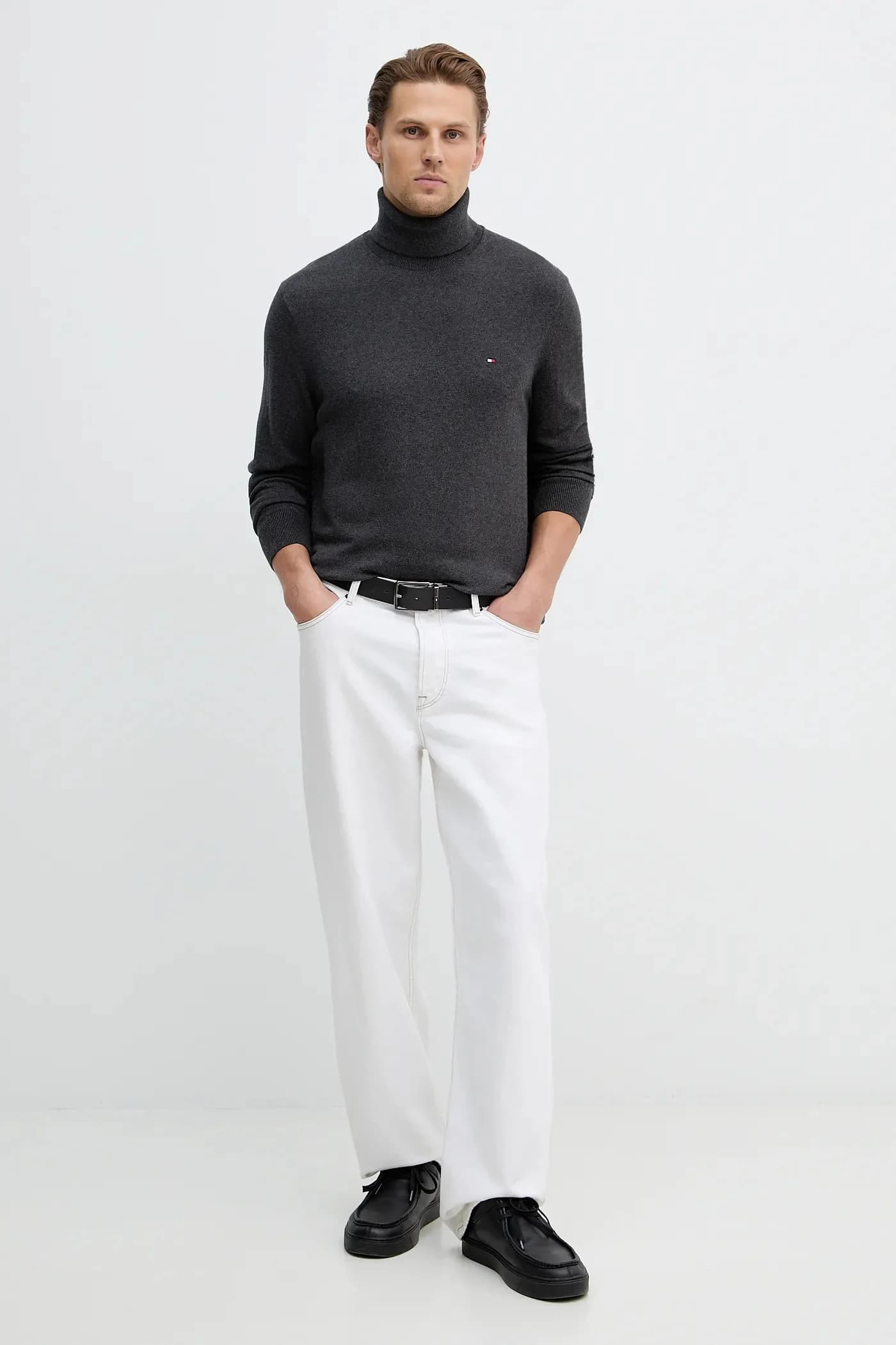 Свитер из смесового кашемира - фото 2