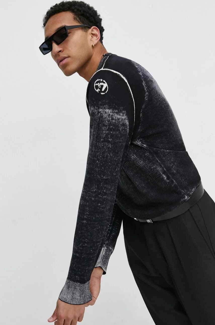 Хлопковый свитер - фото 4