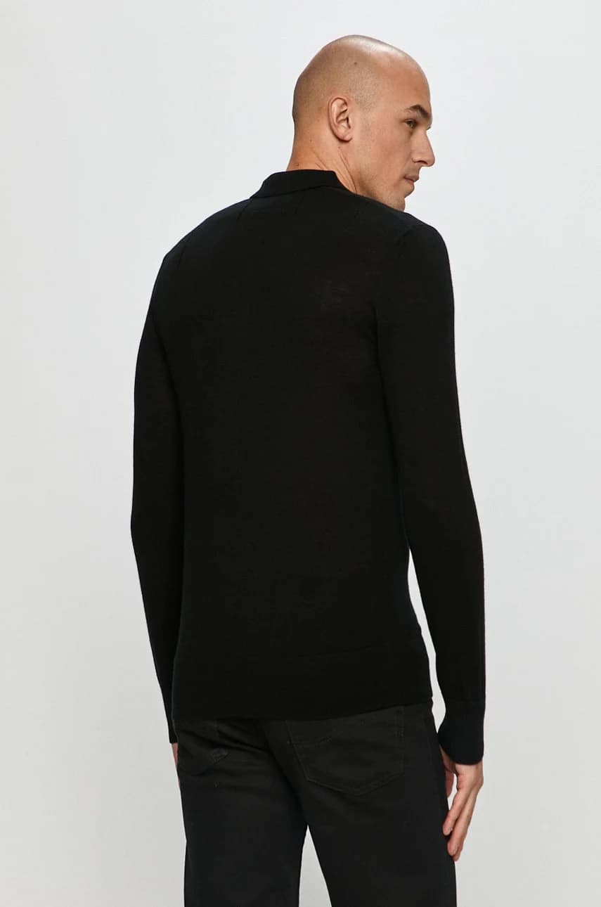 Лонгслив MODE MERINO LS POLO - фото 3