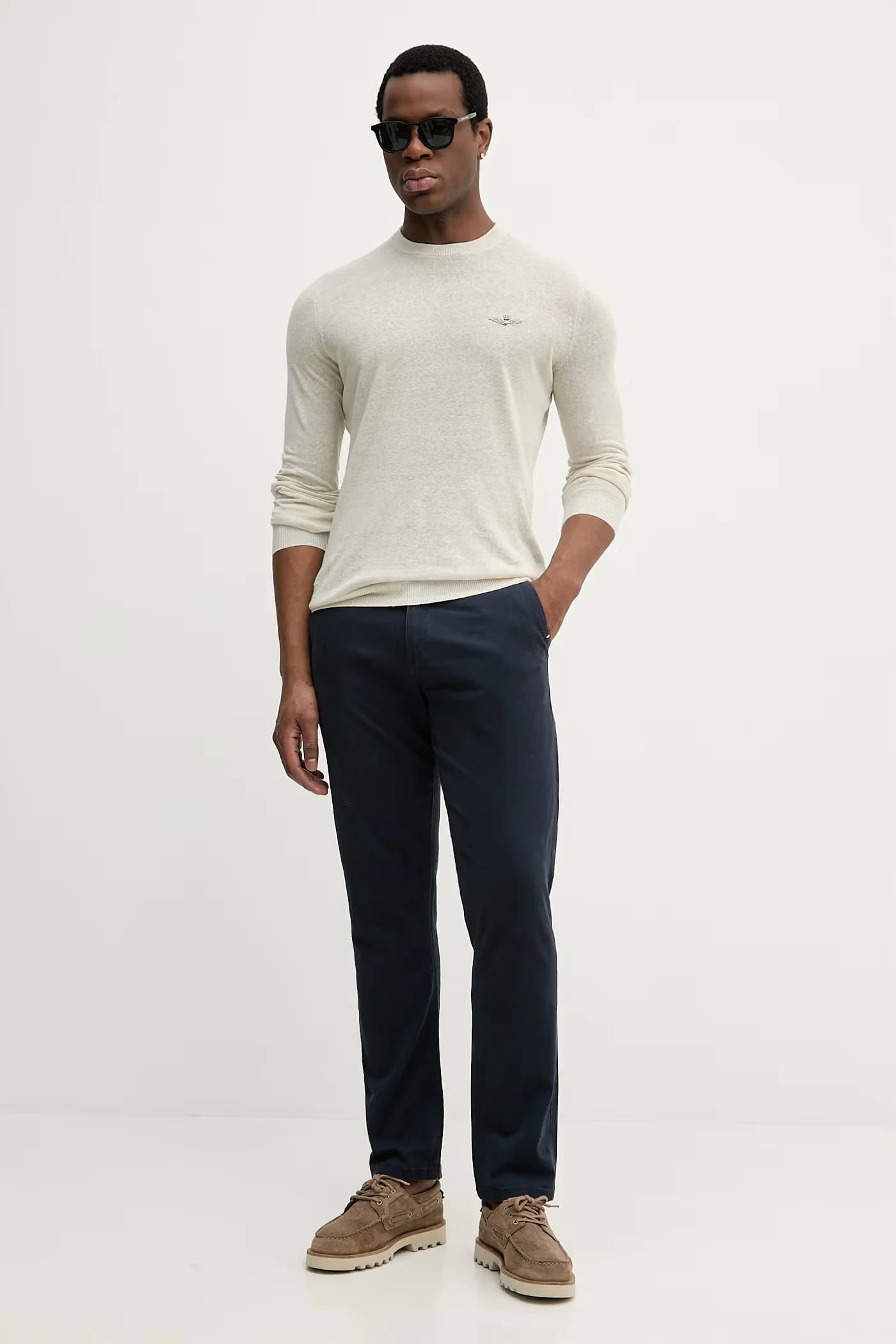 Льняной свитер - фото 2