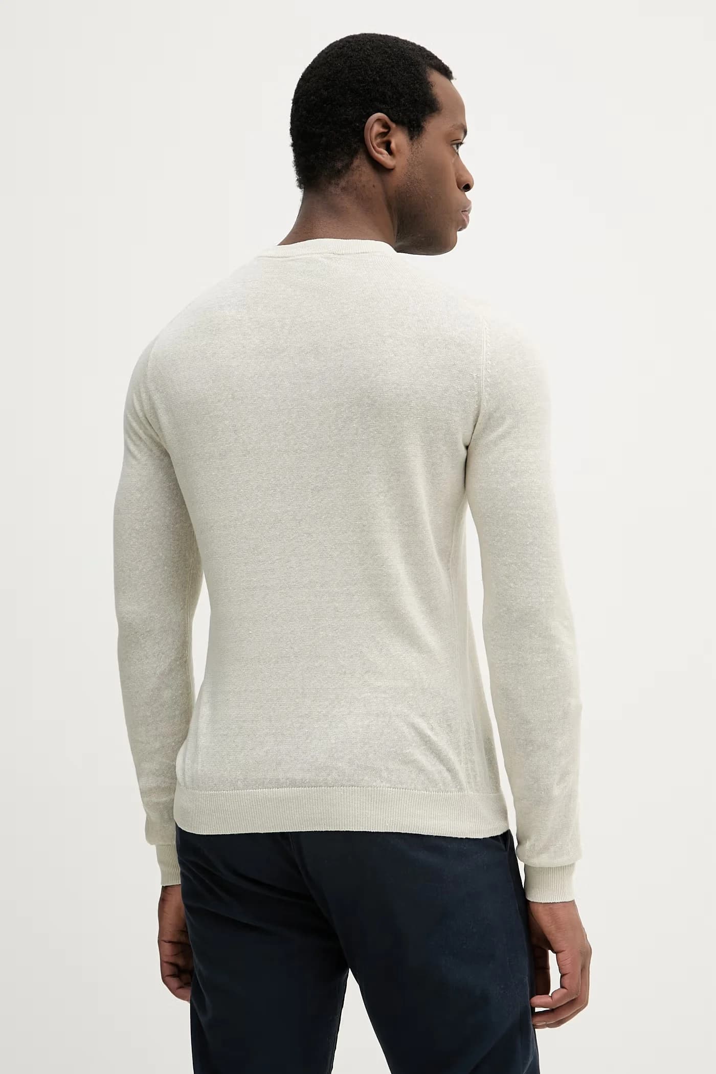 Льняной свитер - фото 3