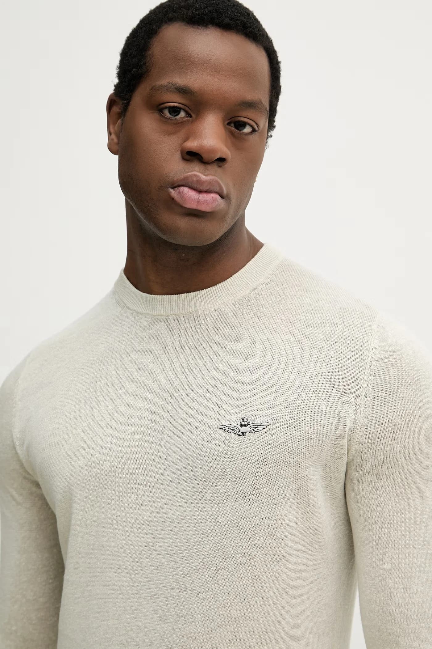 Льняной свитер - фото 4