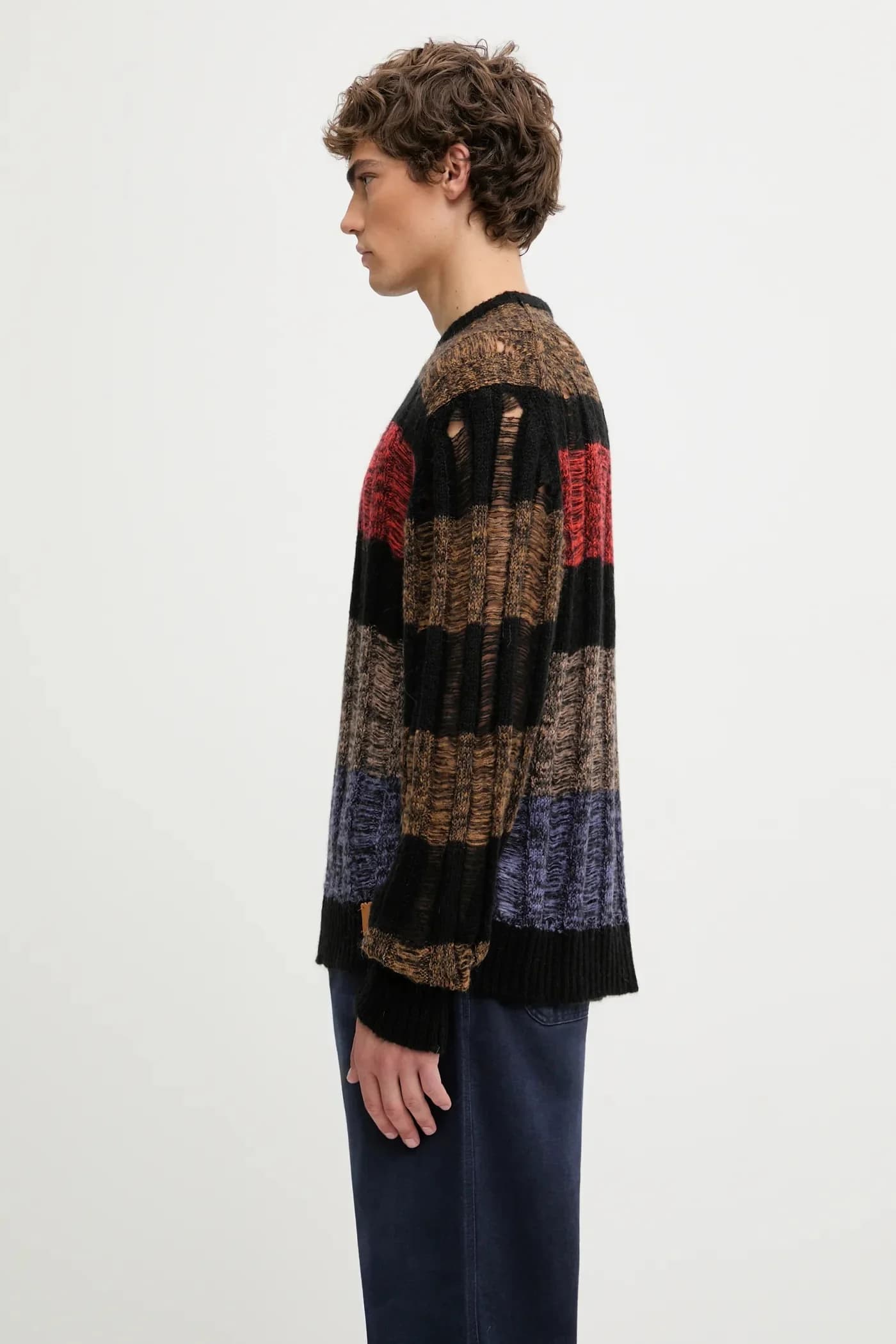 Мохер Свитер с косами из мохера - фото 2