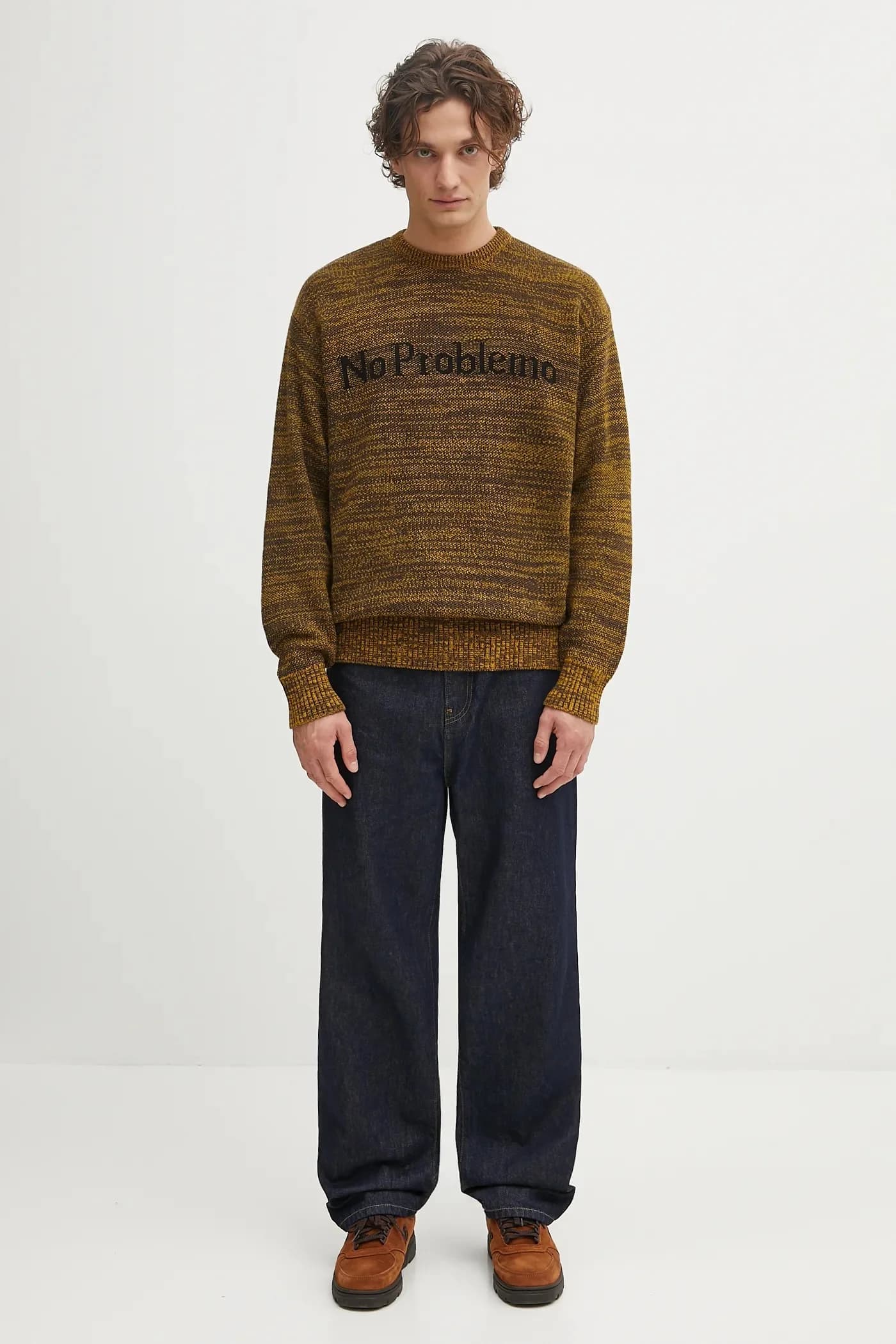 Шерстяной свитер Mosca с круглым вырезом - фото 5