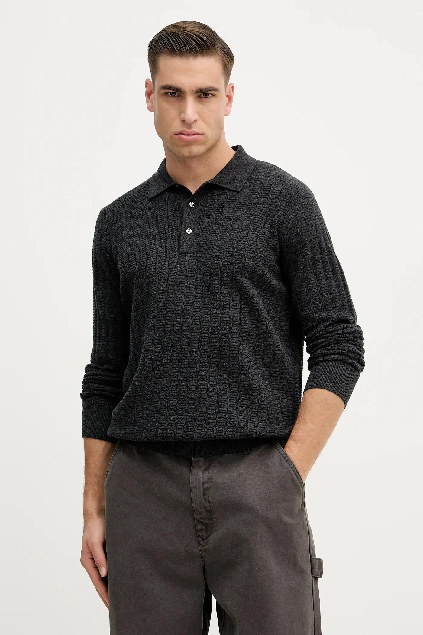 свитер Smeaton из смесовой шерсти