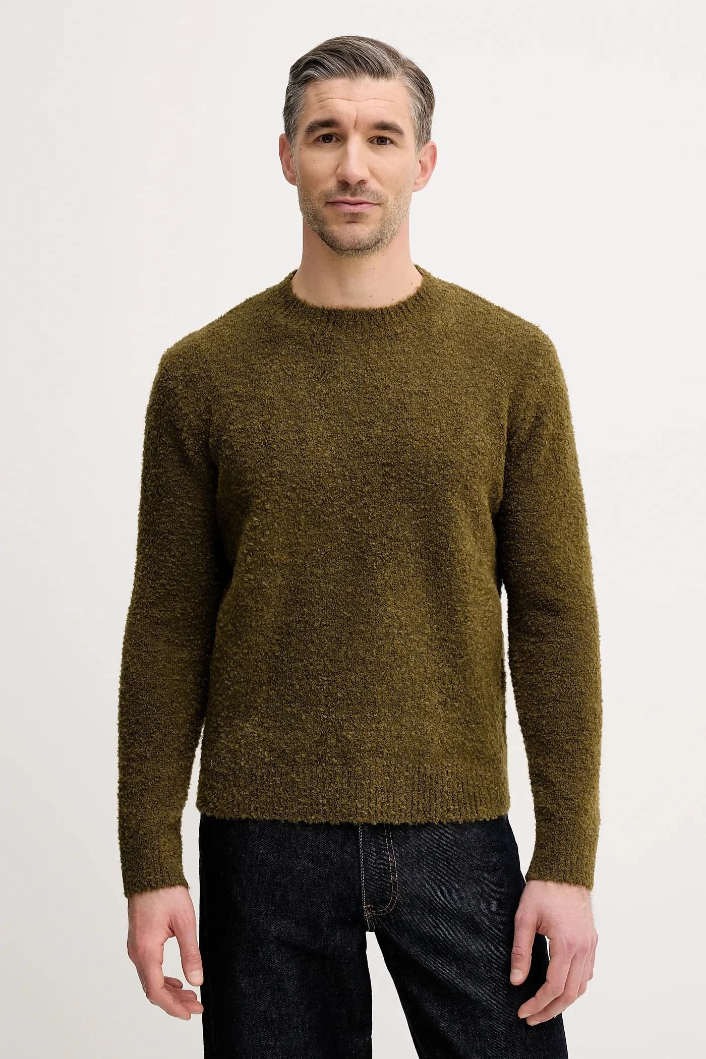 Свитер из смесовой шерсти