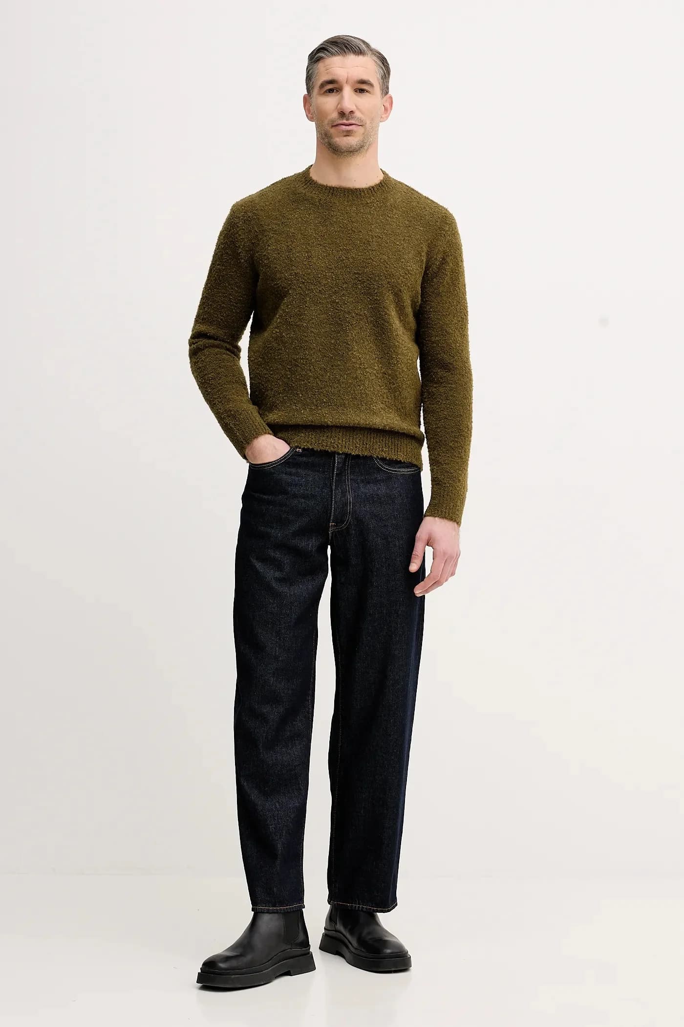 Свитер из смесовой шерсти - фото 2