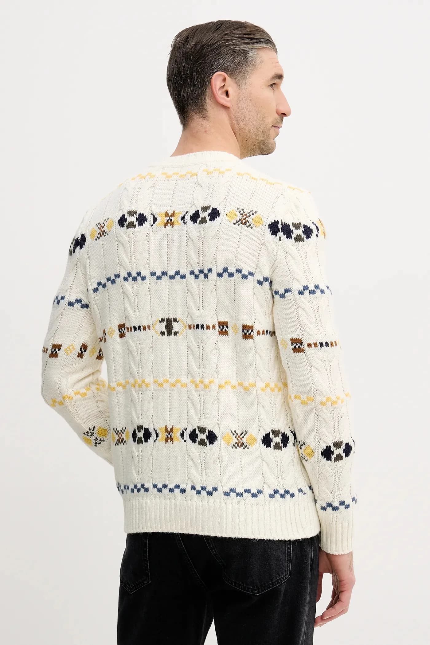 Свитер из смесовой шерсти - фото 3