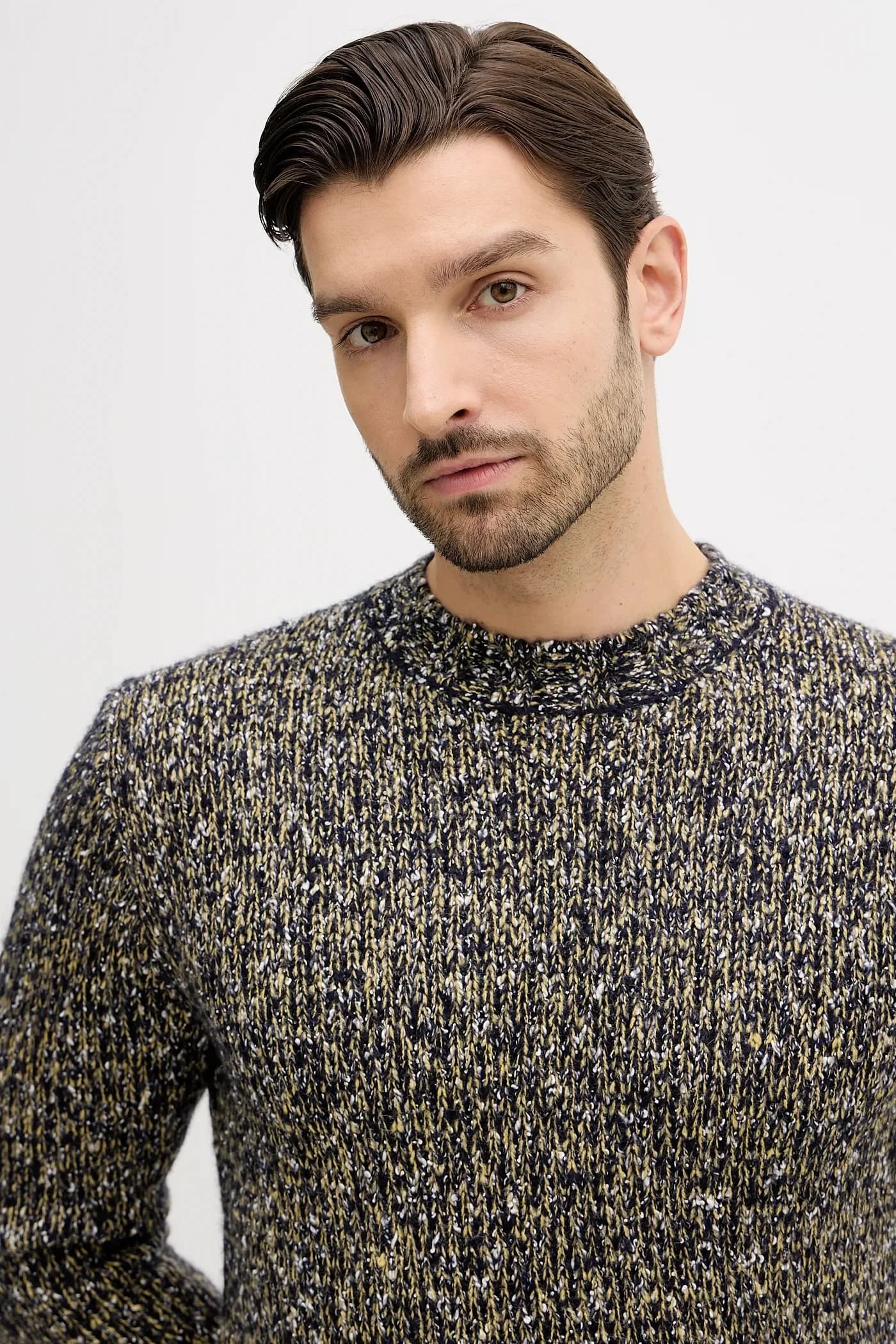 Свитер из смесовой шерсти - фото 4