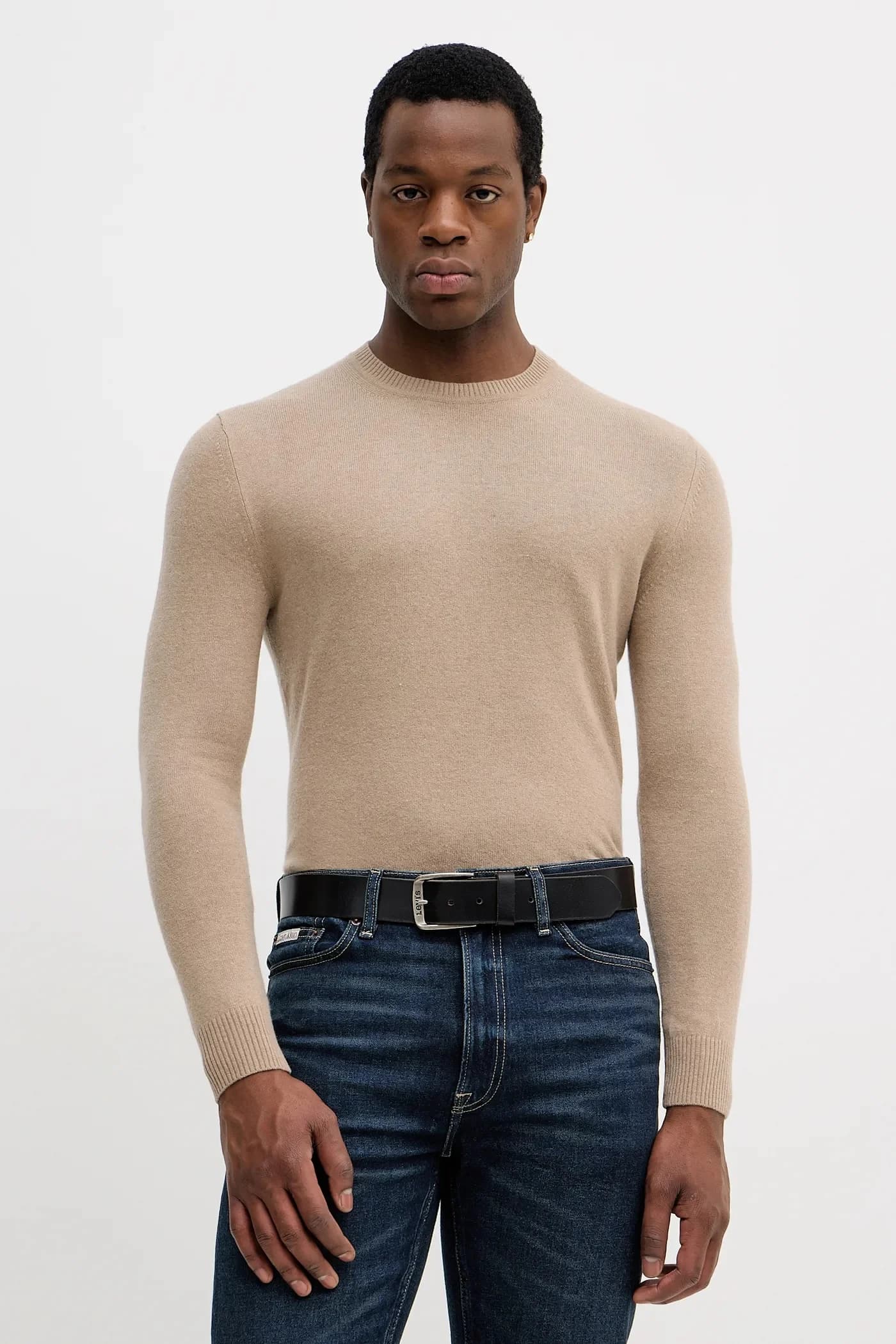 Свитер из смесовой шерсти