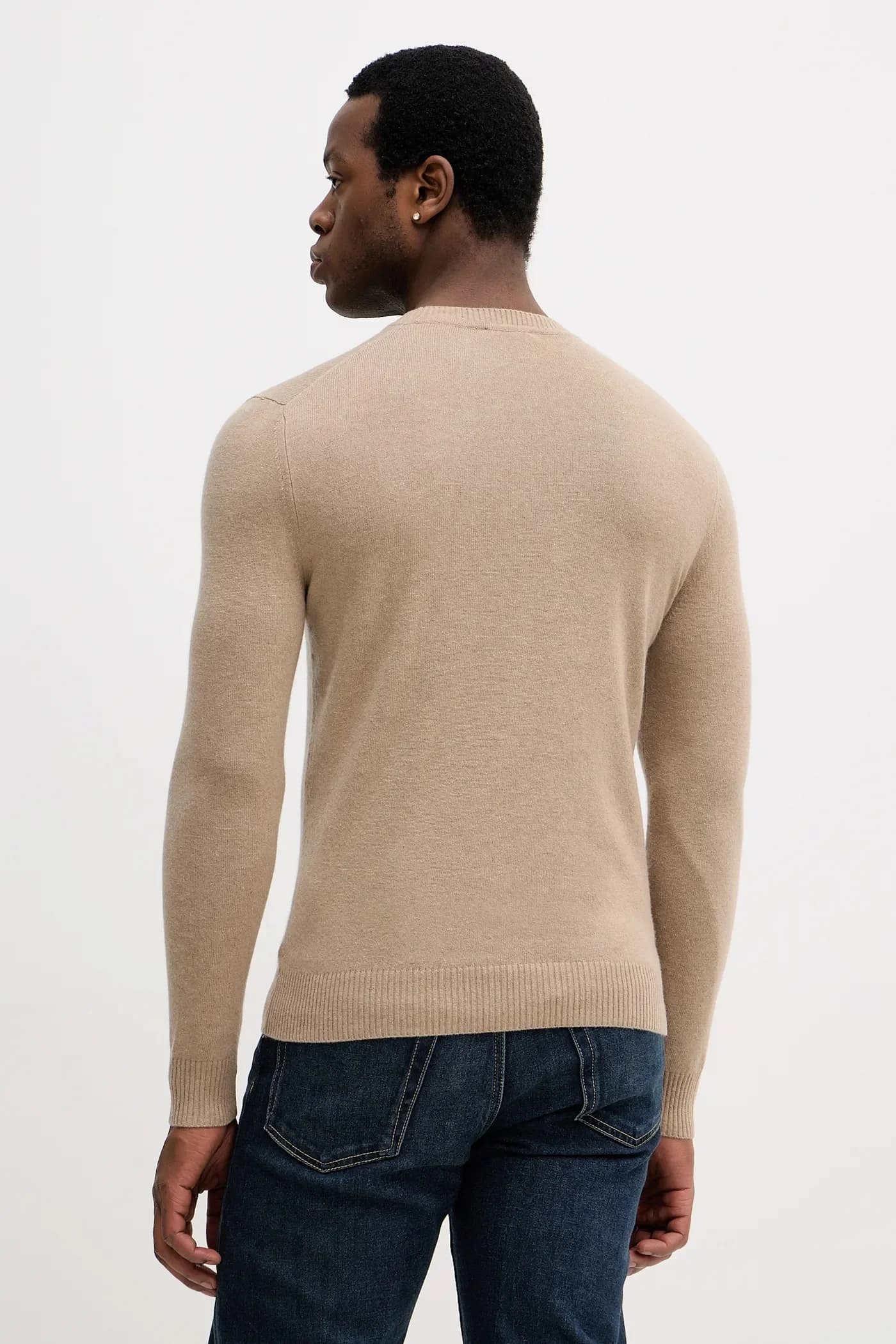 Свитер из смесовой шерсти - фото 3