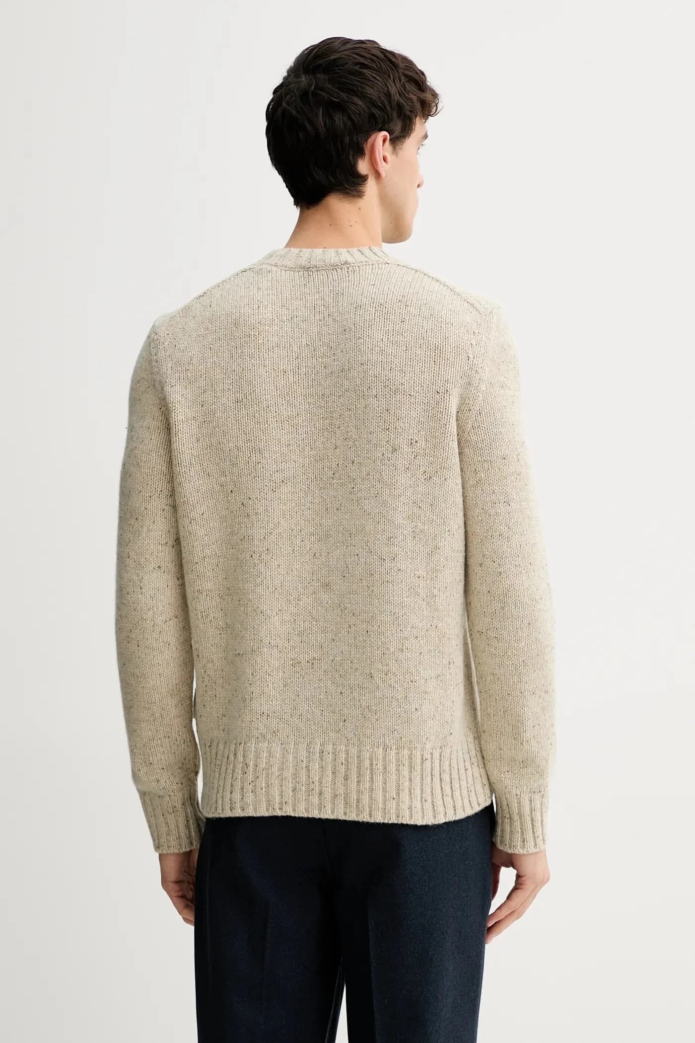 Свитер из смесовой шерсти - фото 3