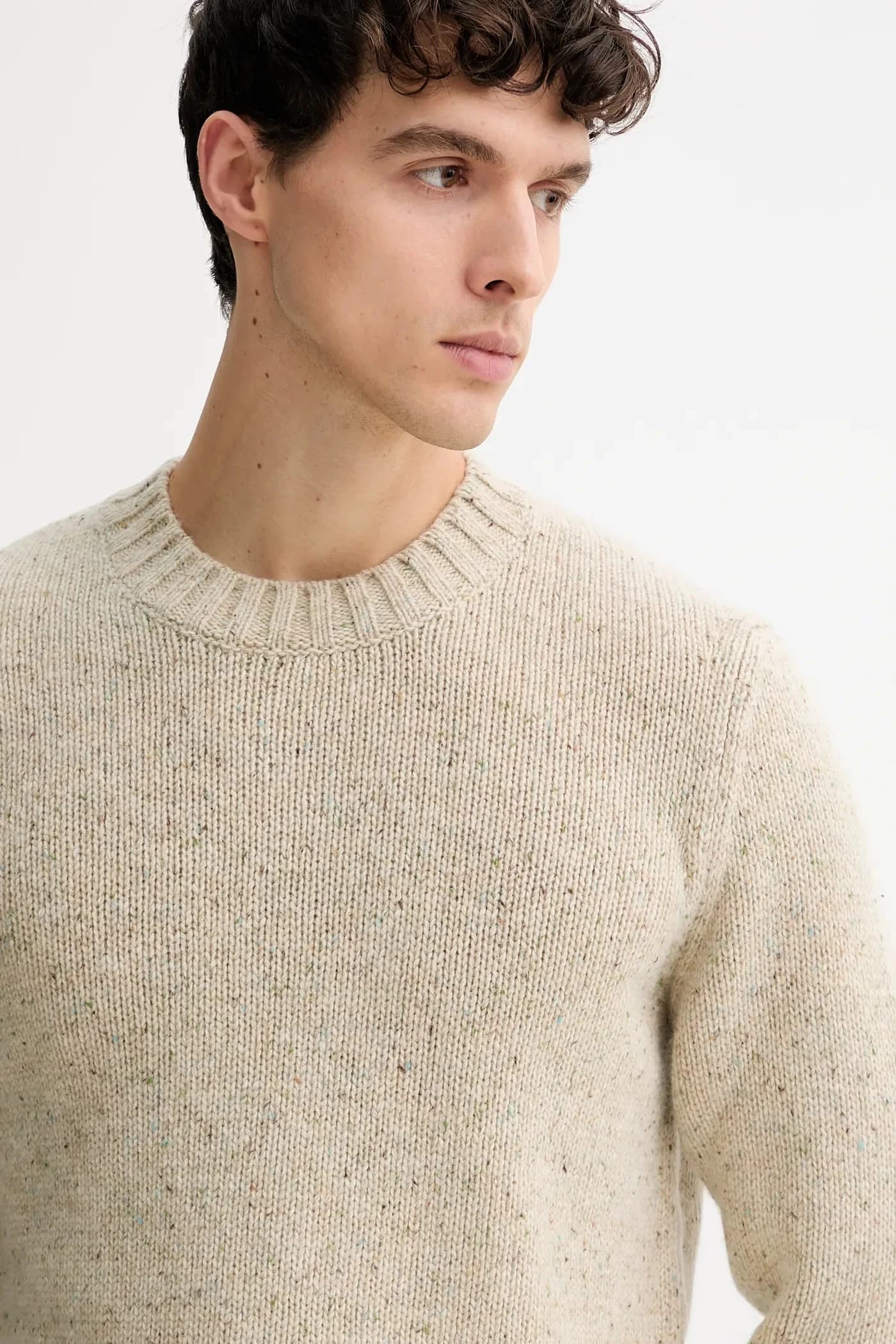 Свитер из смесовой шерсти - фото 4