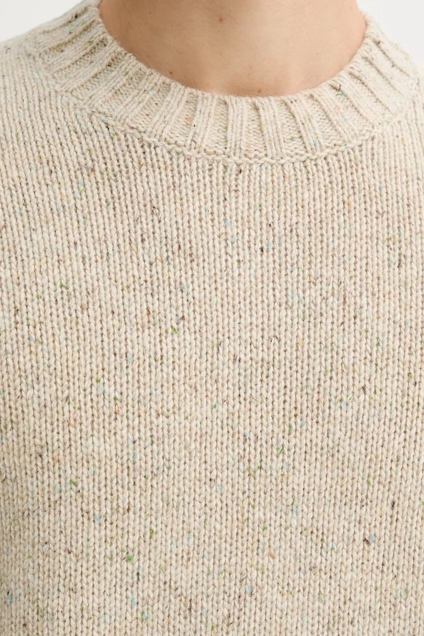 Свитер из смесовой шерсти - фото 5