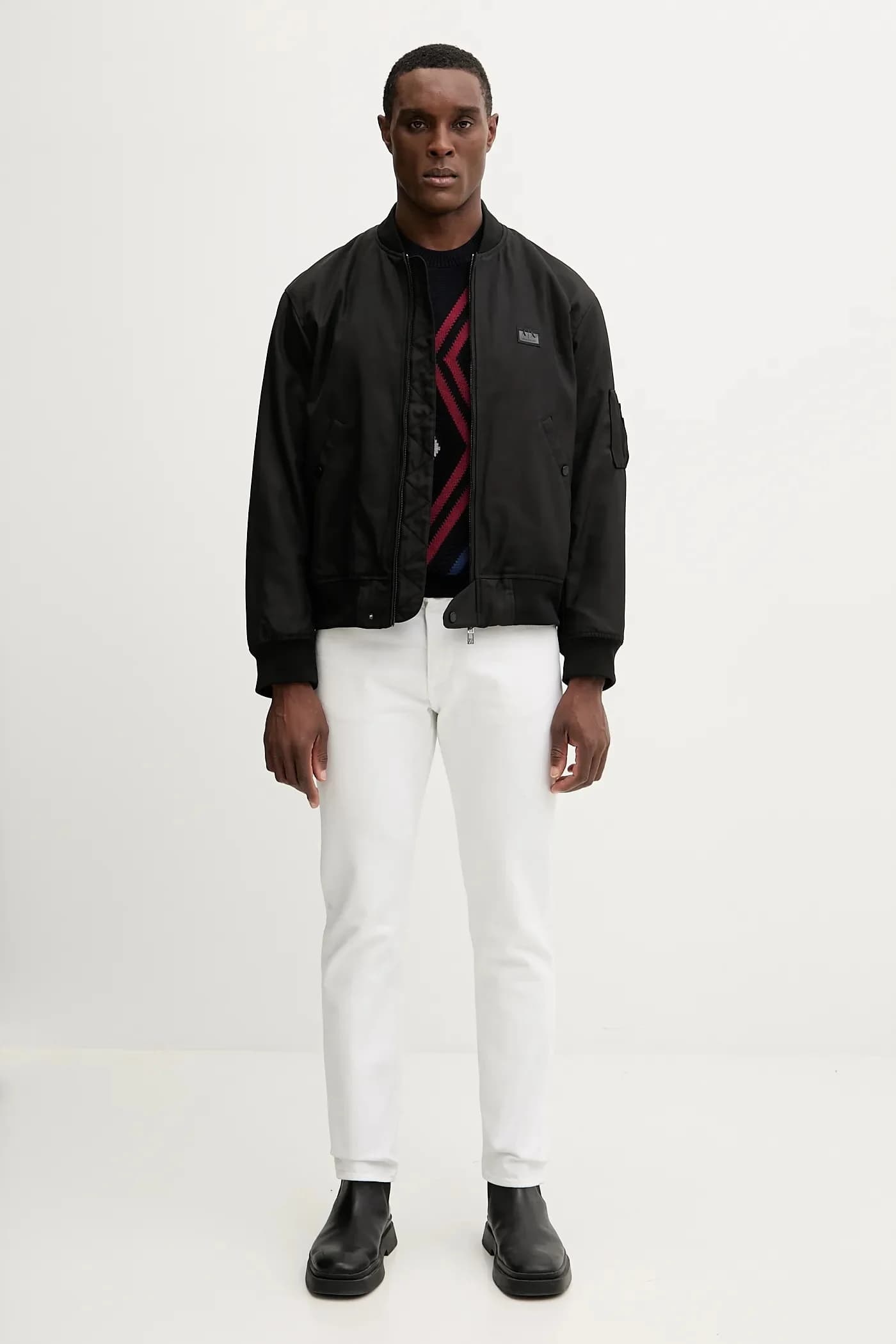 Свитер из смесовой шерсти - фото 2