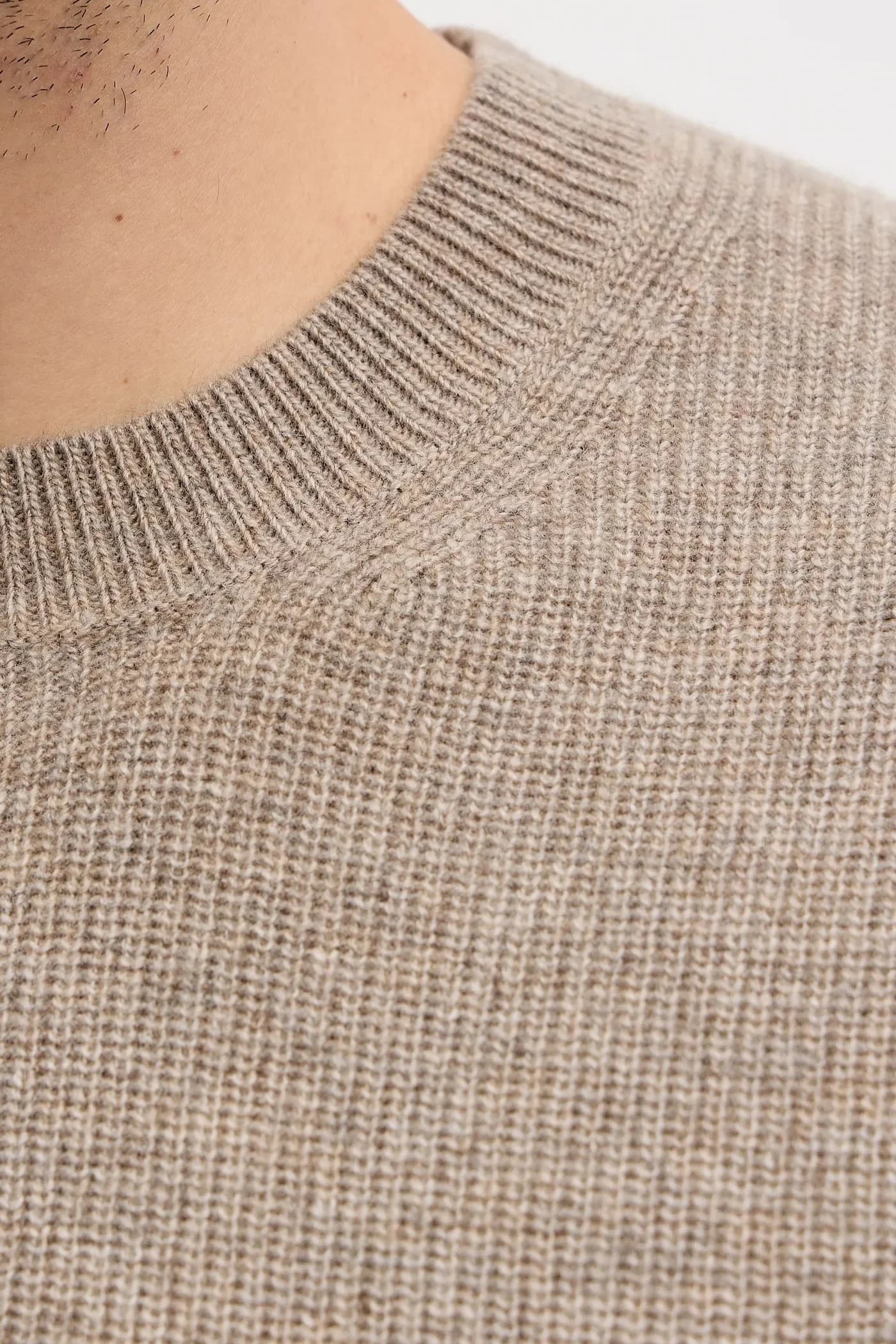 Свитер из смесовой шерсти - фото 5