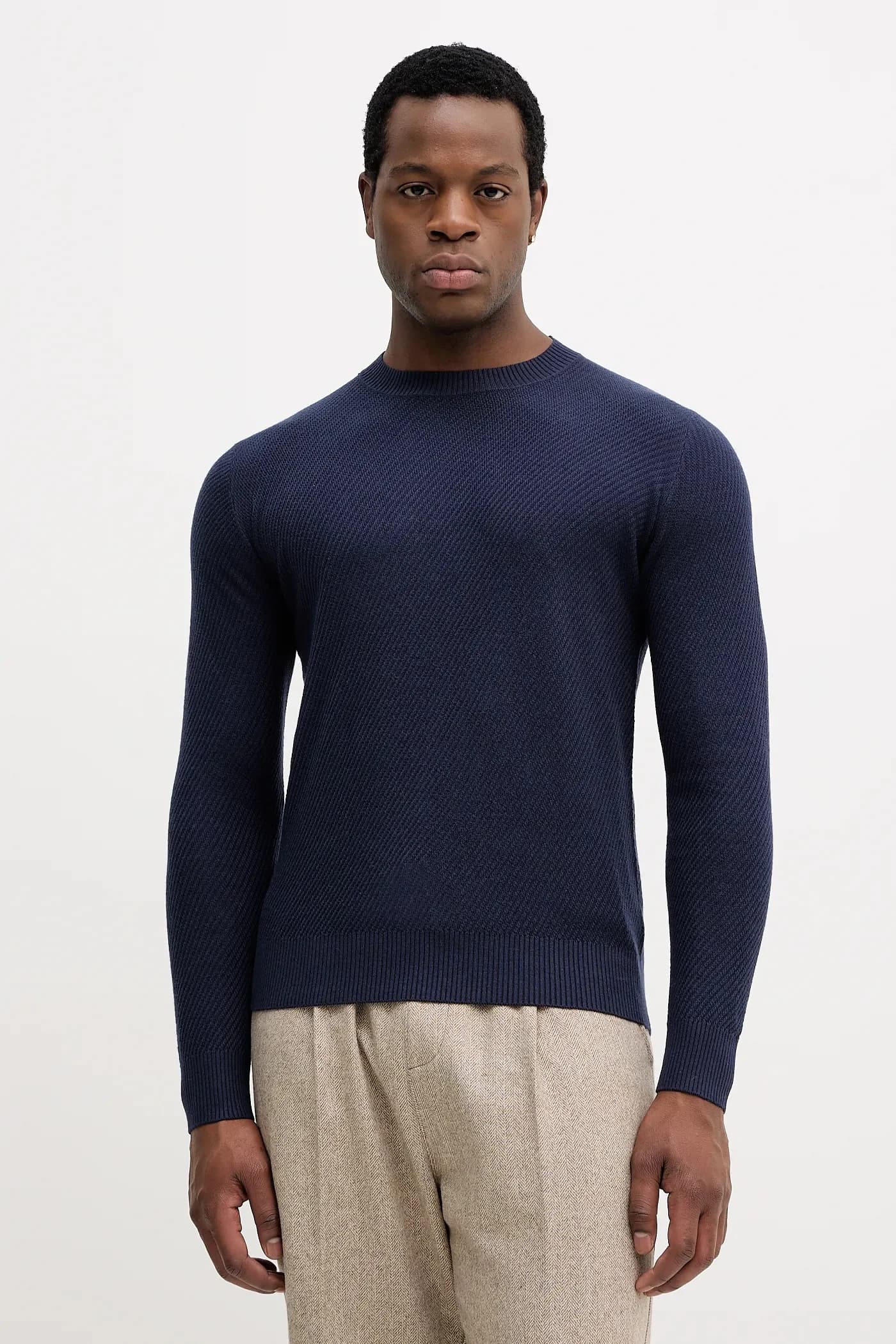 Свитер из смесовой шерсти