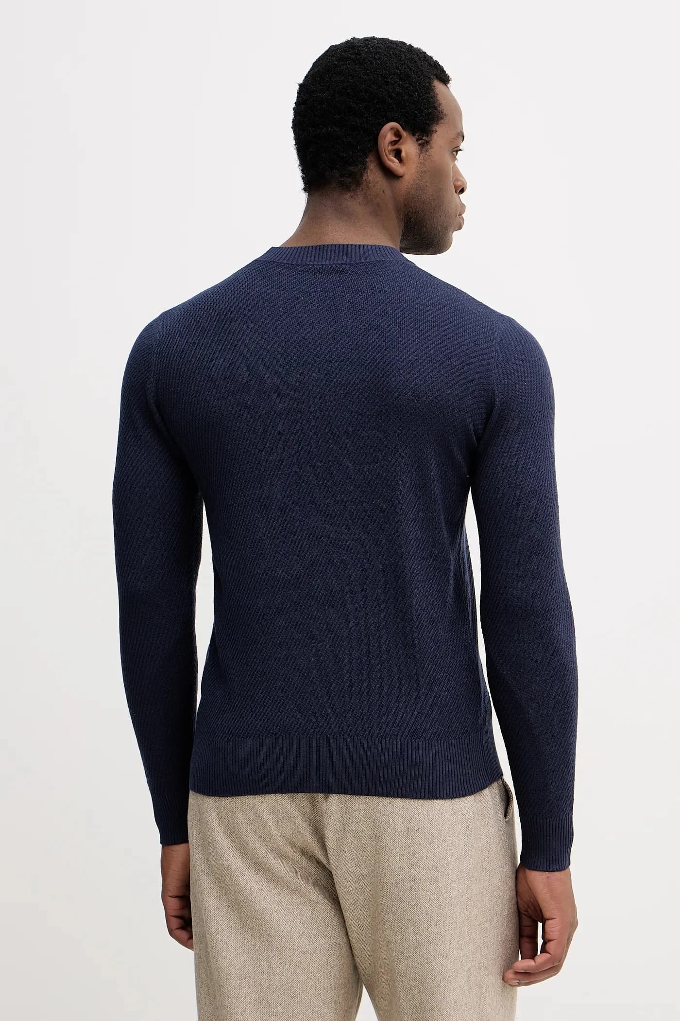 Свитер из смесовой шерсти - фото 3