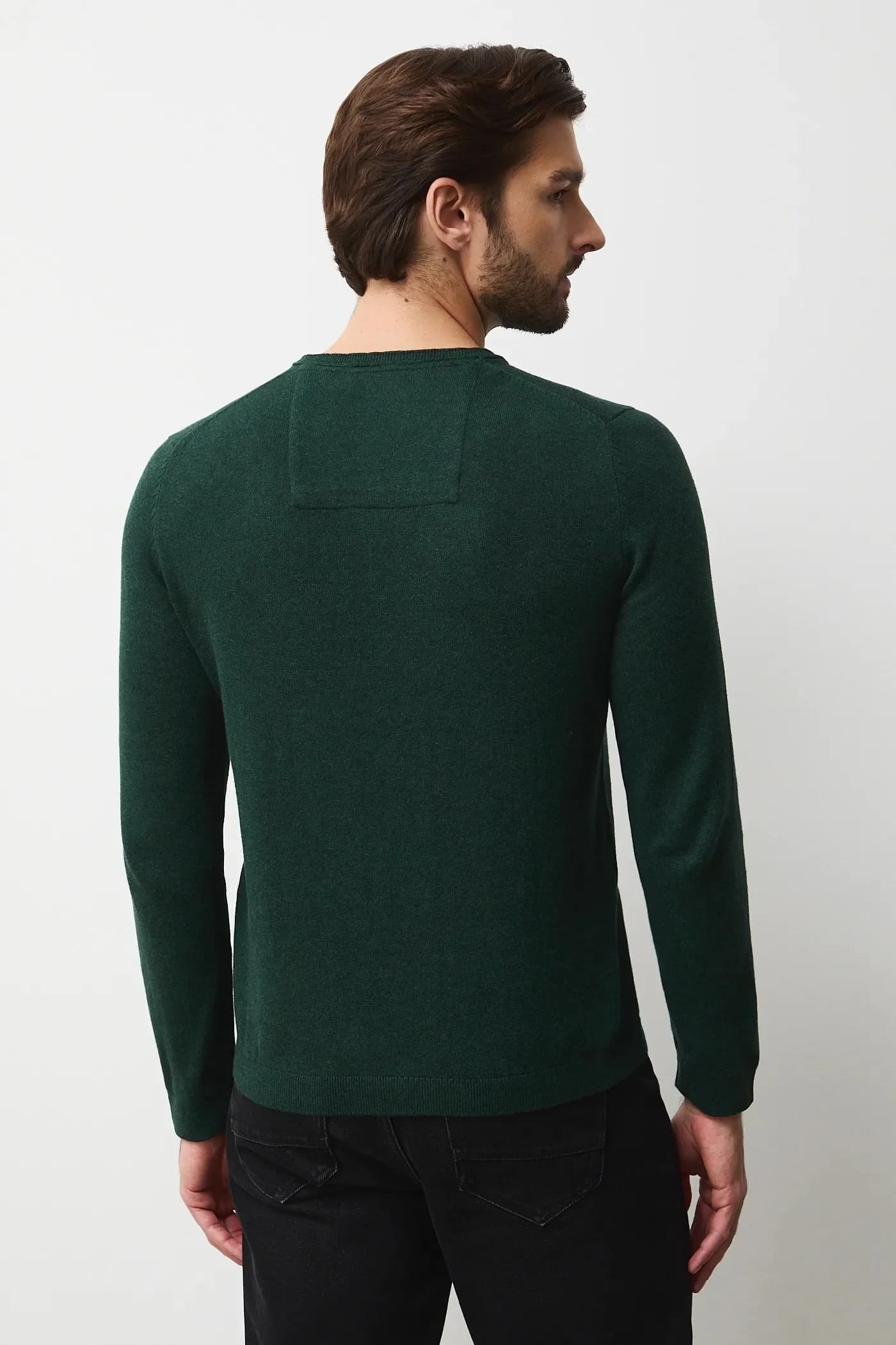 Хлопковый свитер - фото 3