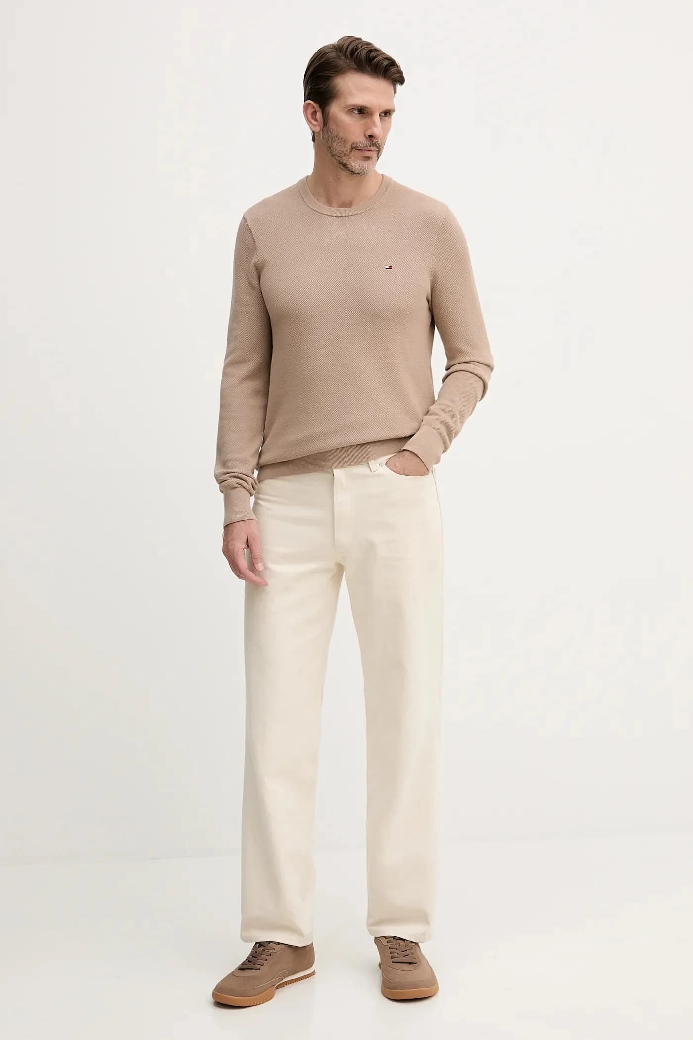 Хлопковый свитер - фото 2