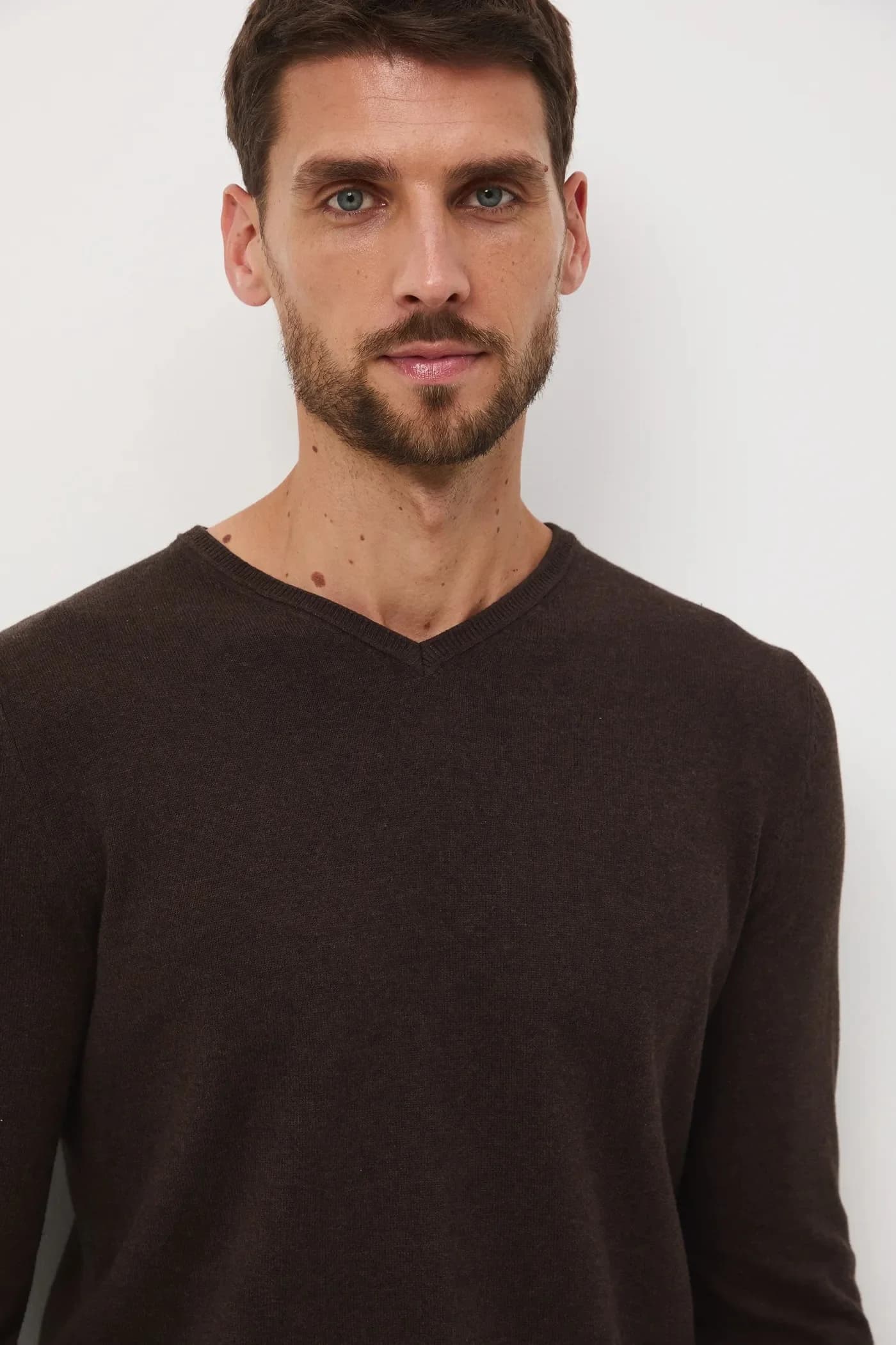 Хлопковый свитер - фото 4