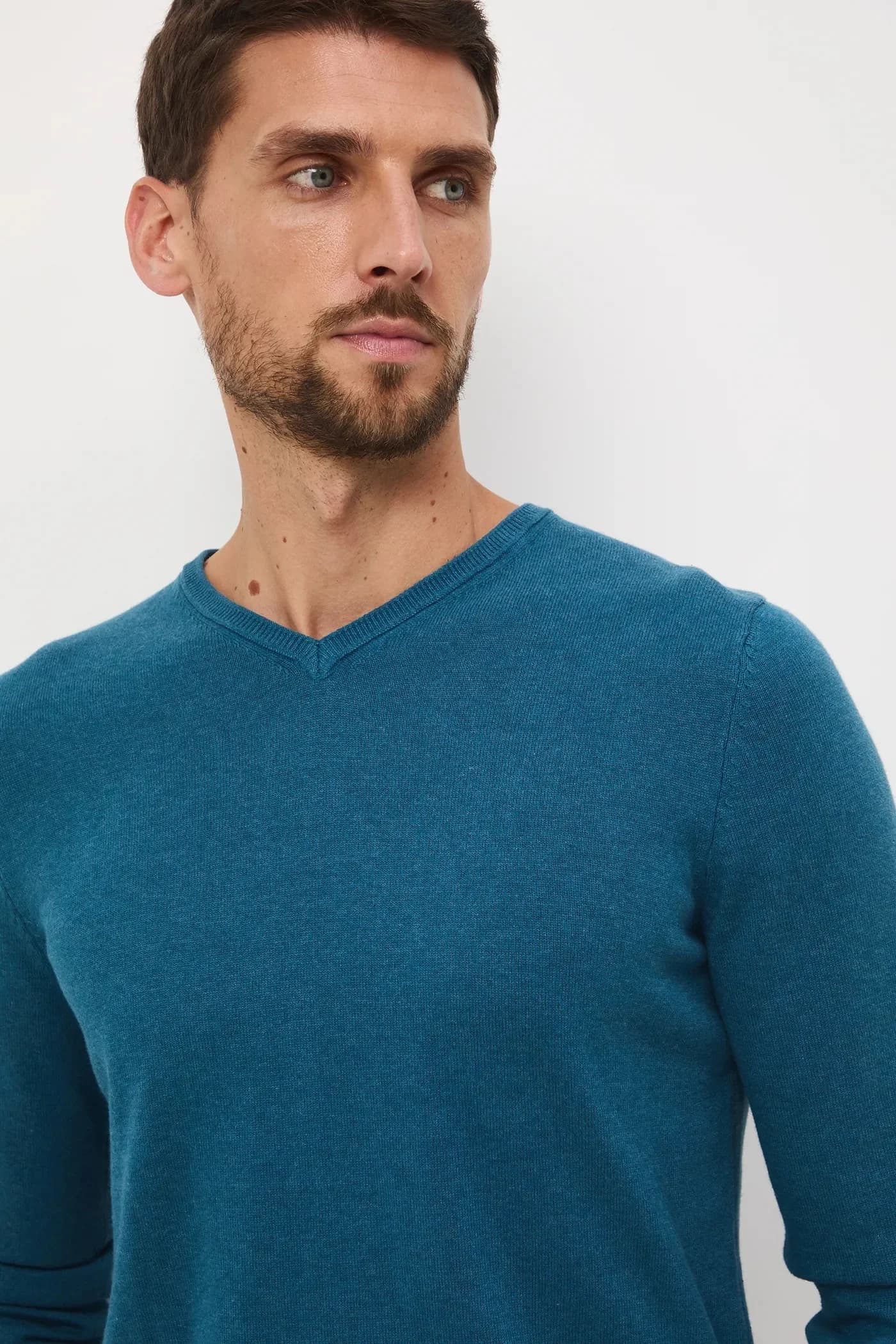 Хлопковый свитер - фото 4