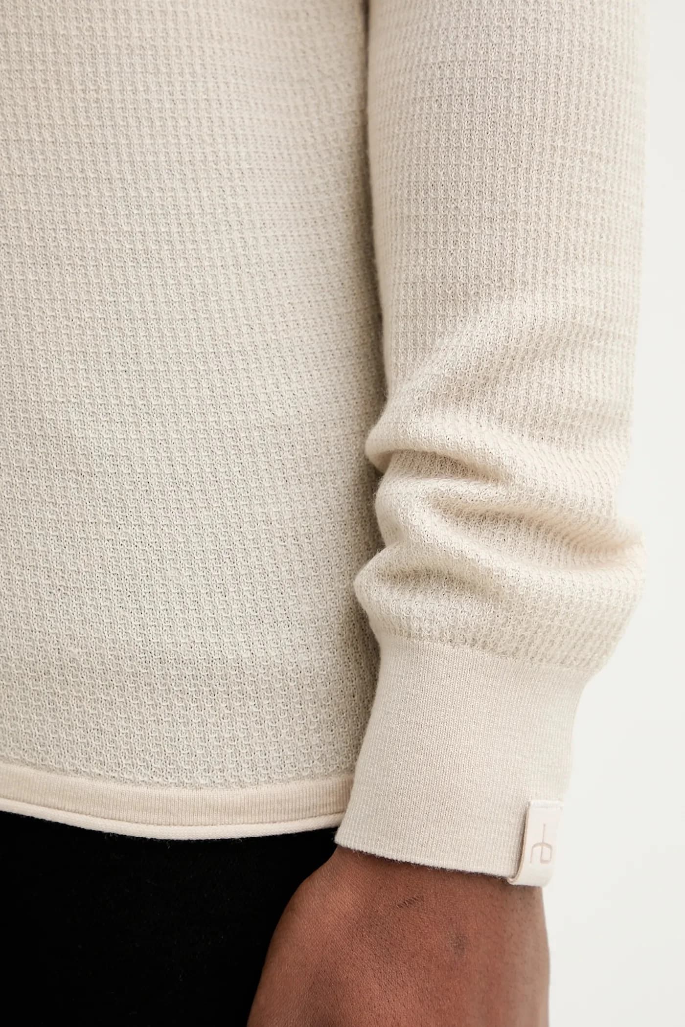 Свитер из смесовой шерсти - фото 5