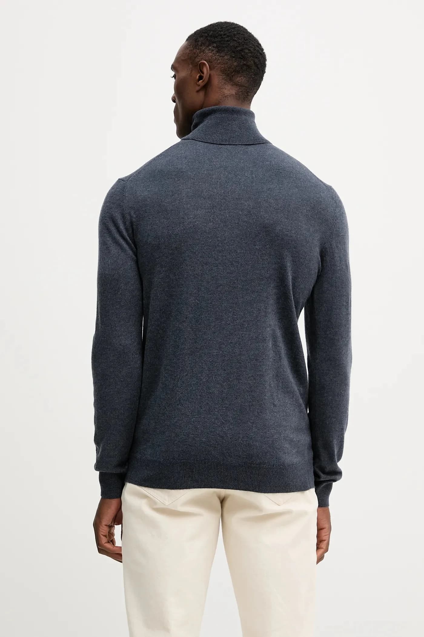 ДЖИМ шерстяной свитер - фото 3