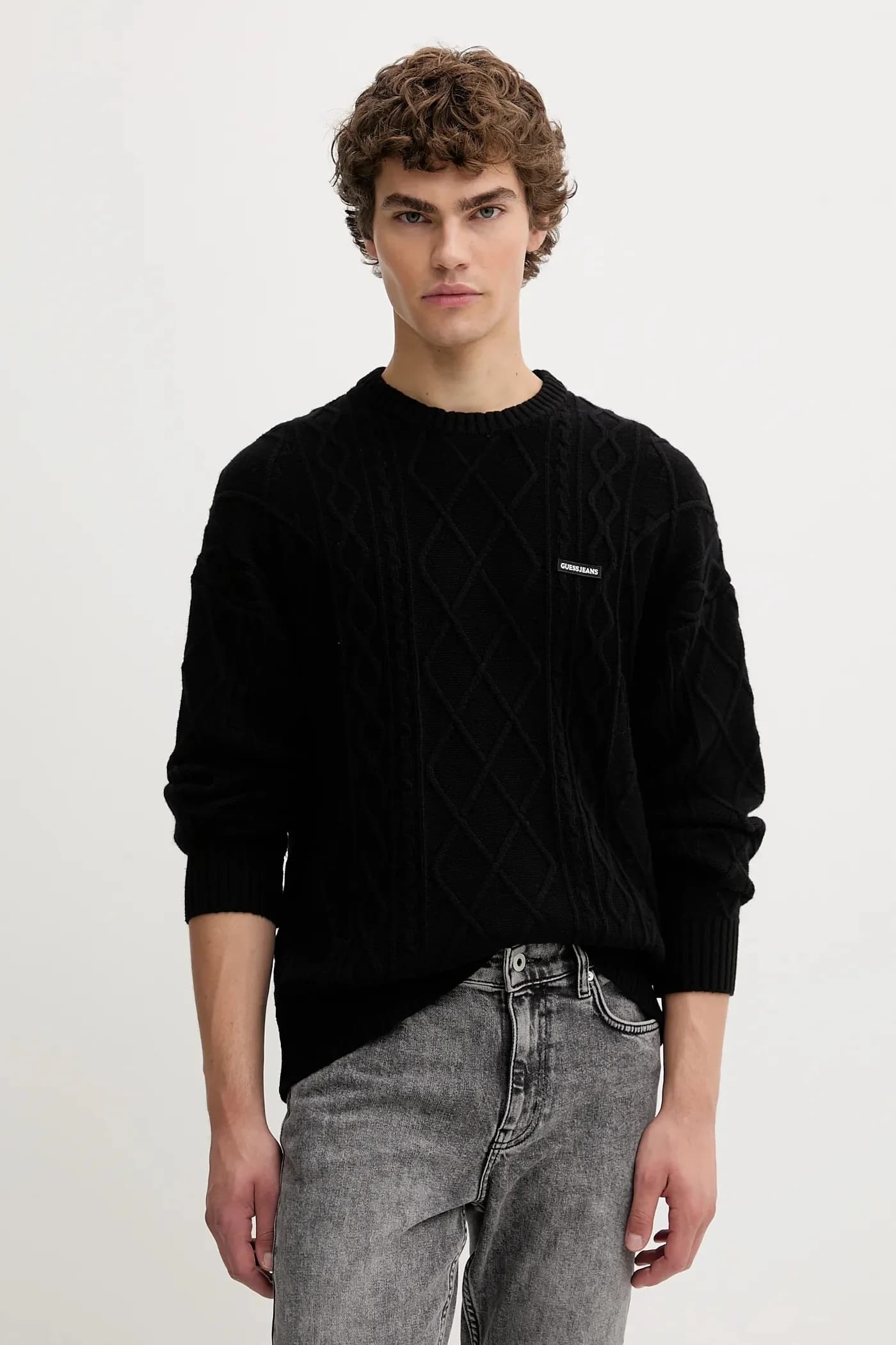 Свитер из смесовой шерсти