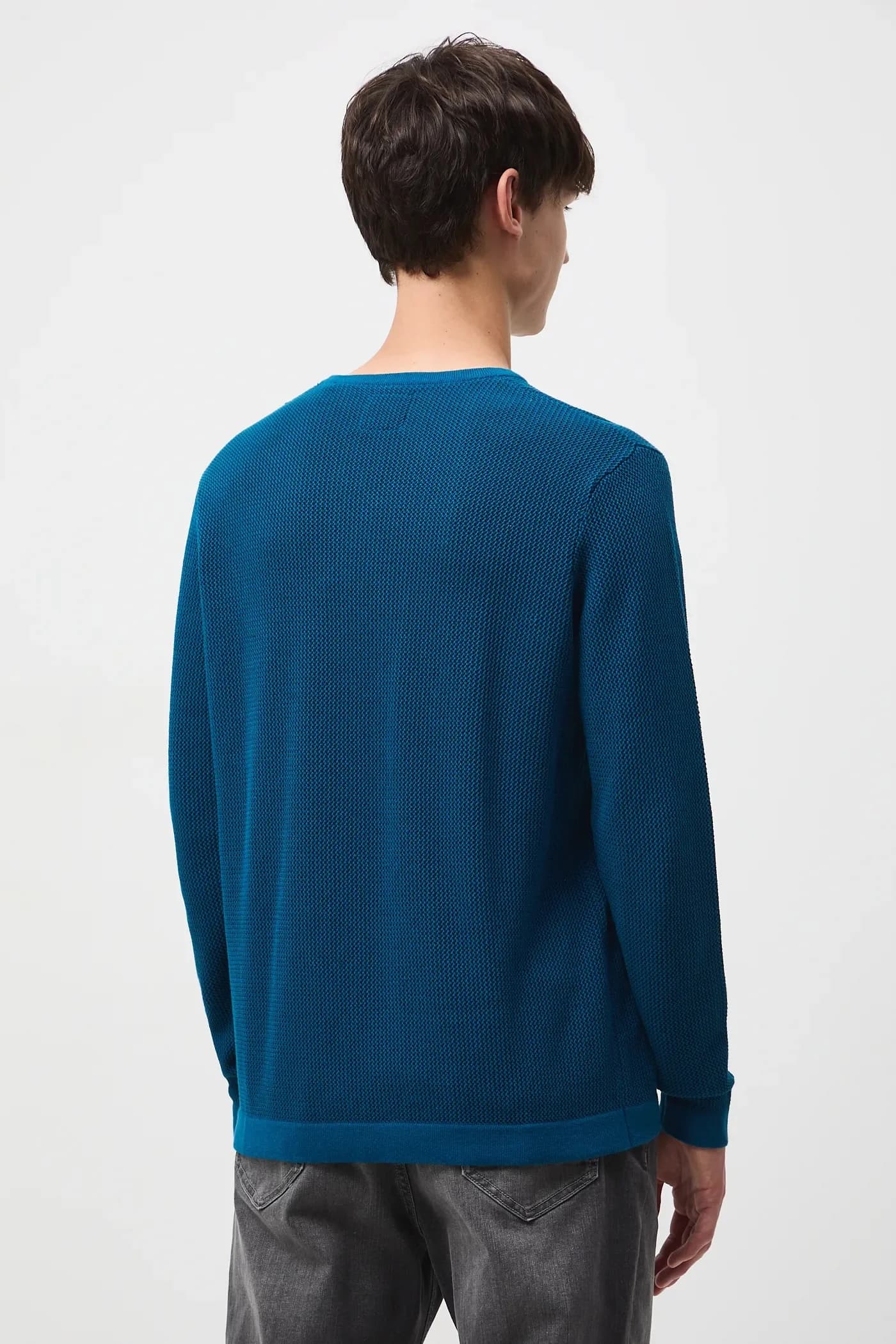 Хлопковый свитер - фото 3