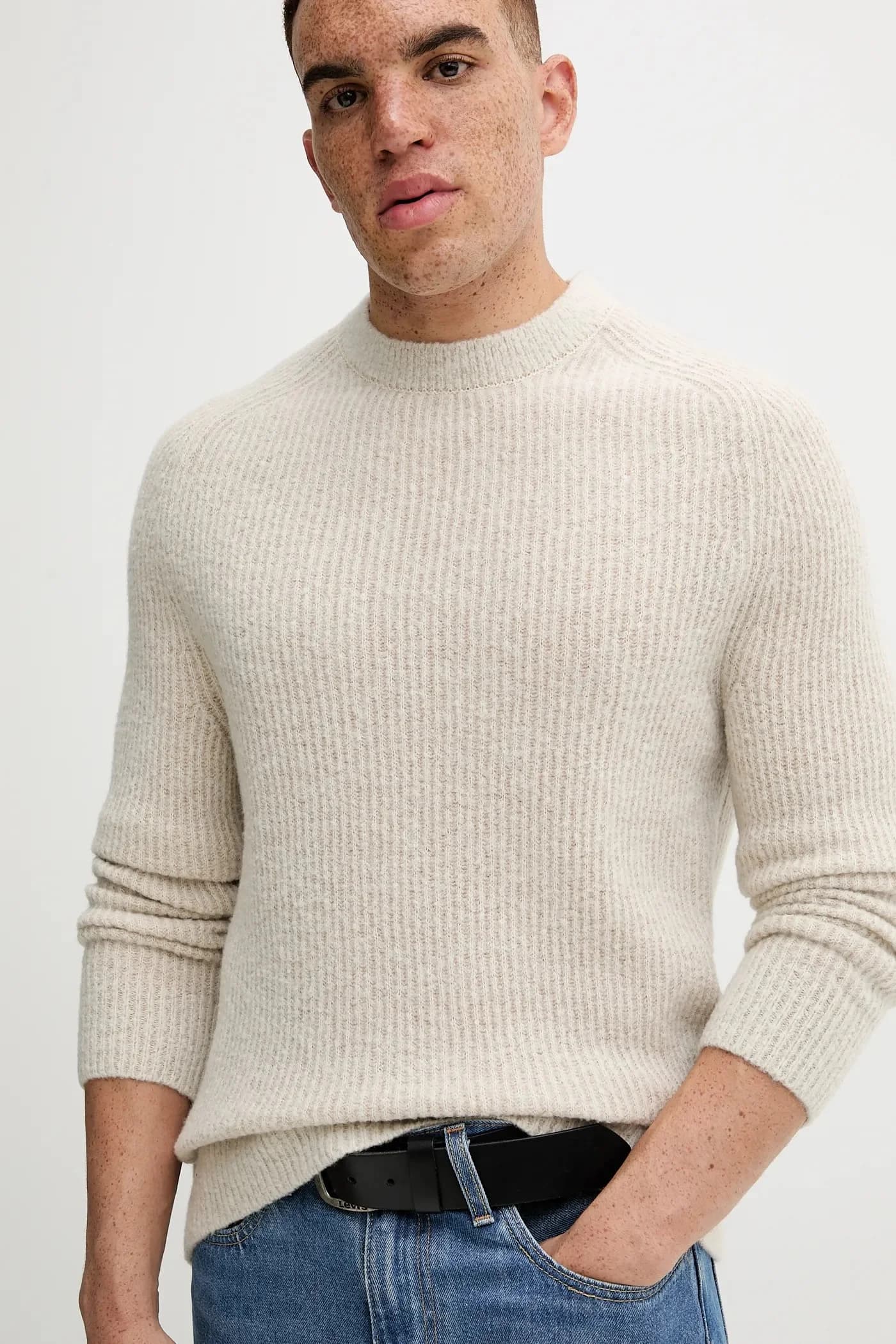 Свитер из смесовой шерсти - фото 4