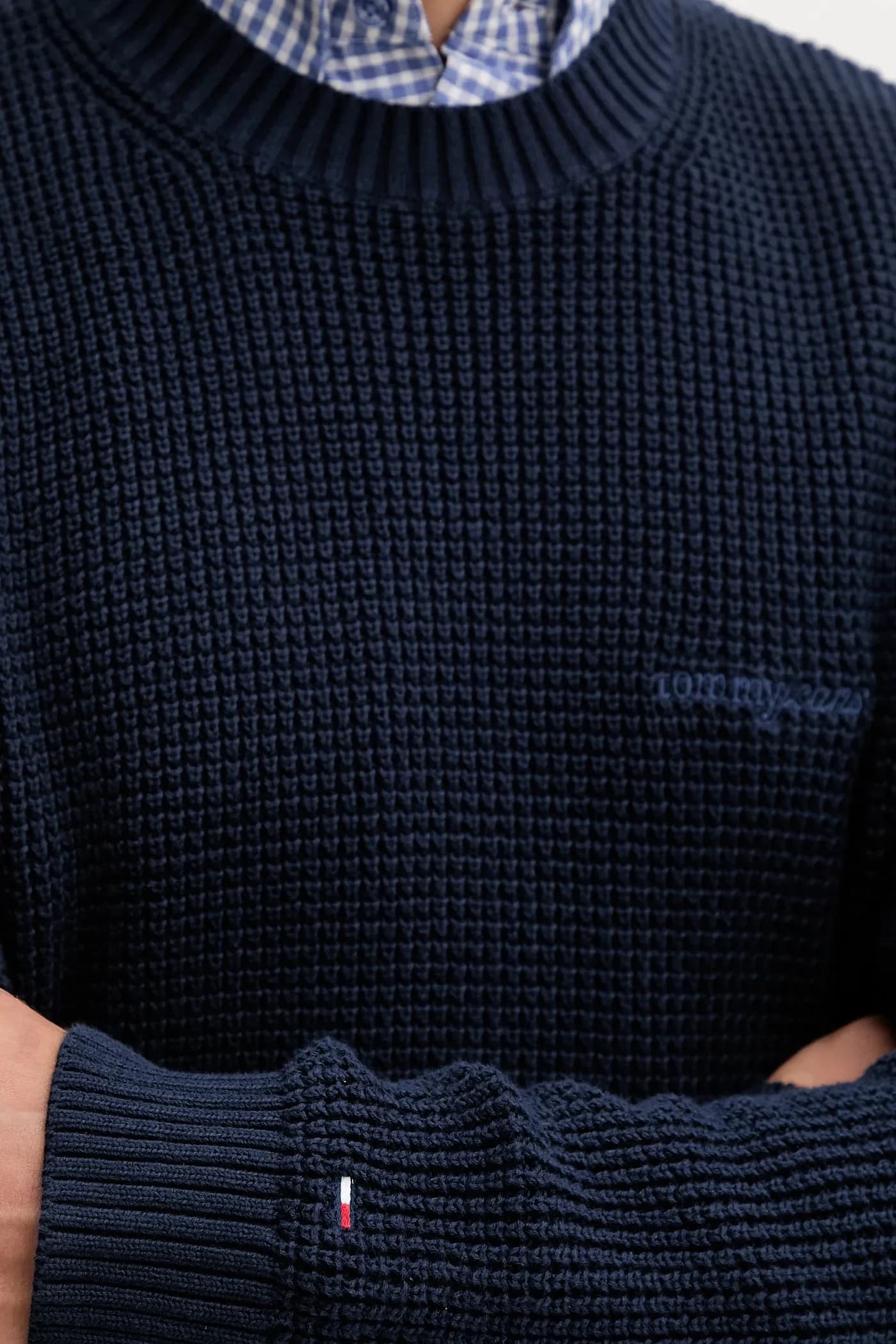 Хлопковый свитер - фото 5