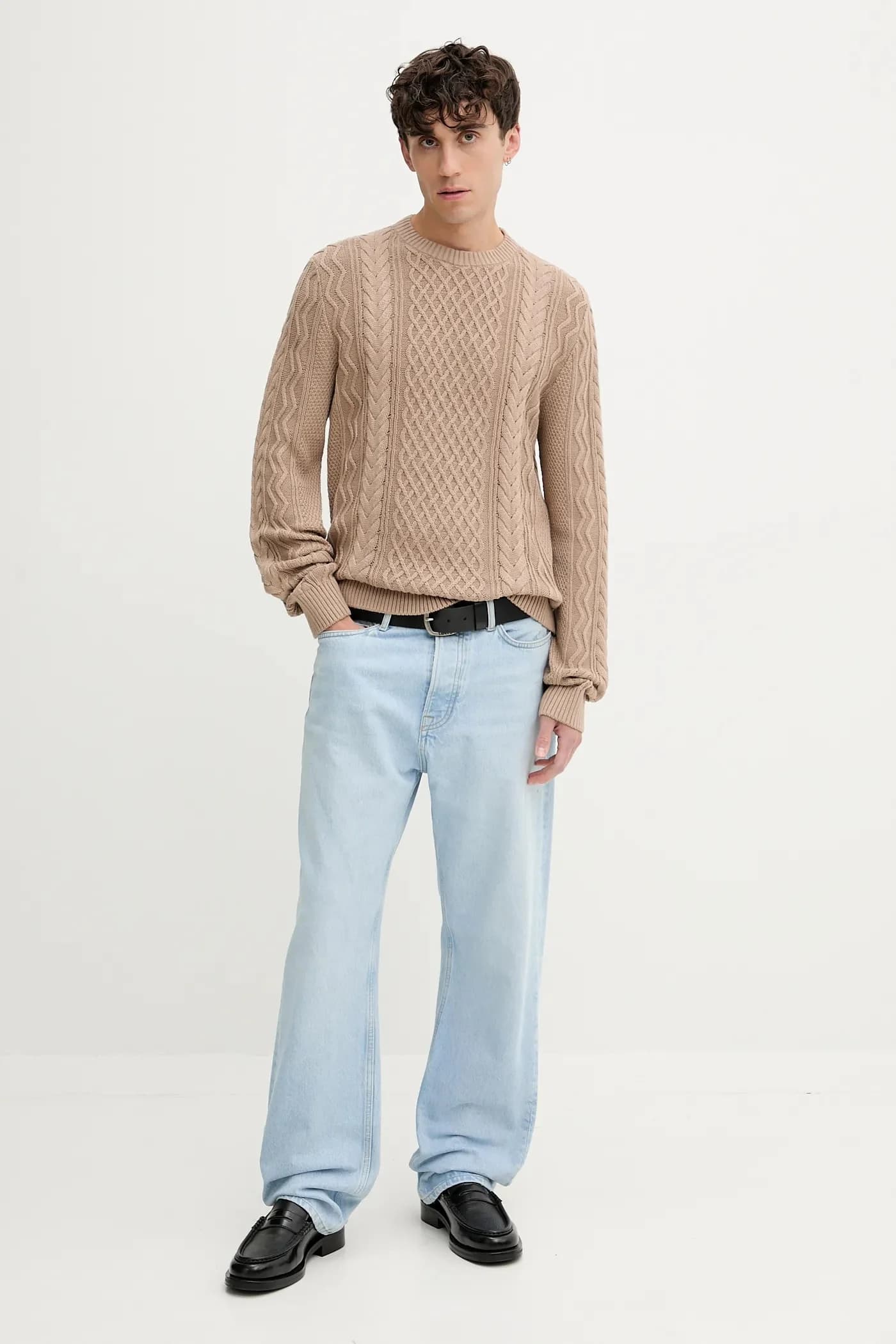 Хлопковый свитер - фото 2