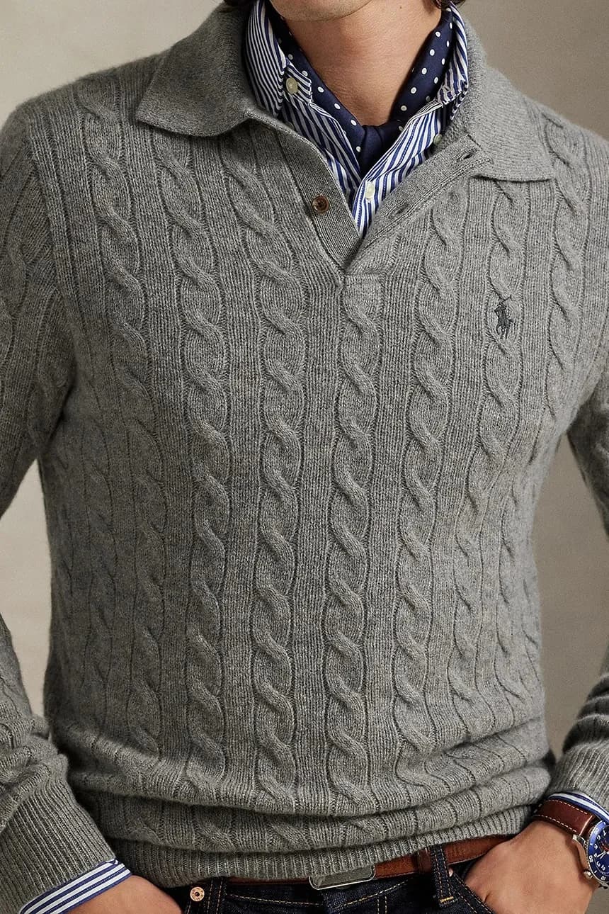 Шерстяной свитер - фото 4