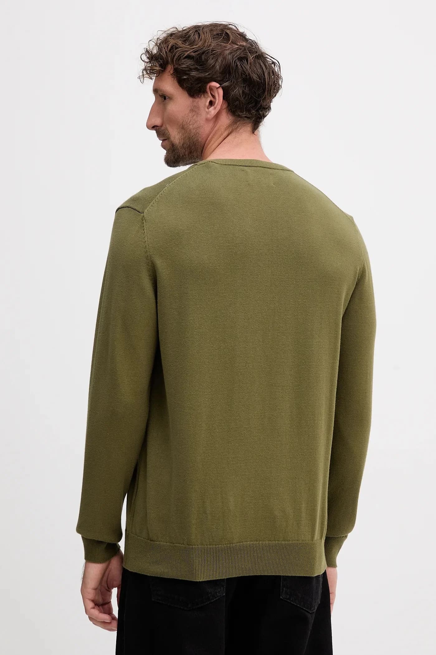 Хлопковый свитер - фото 3