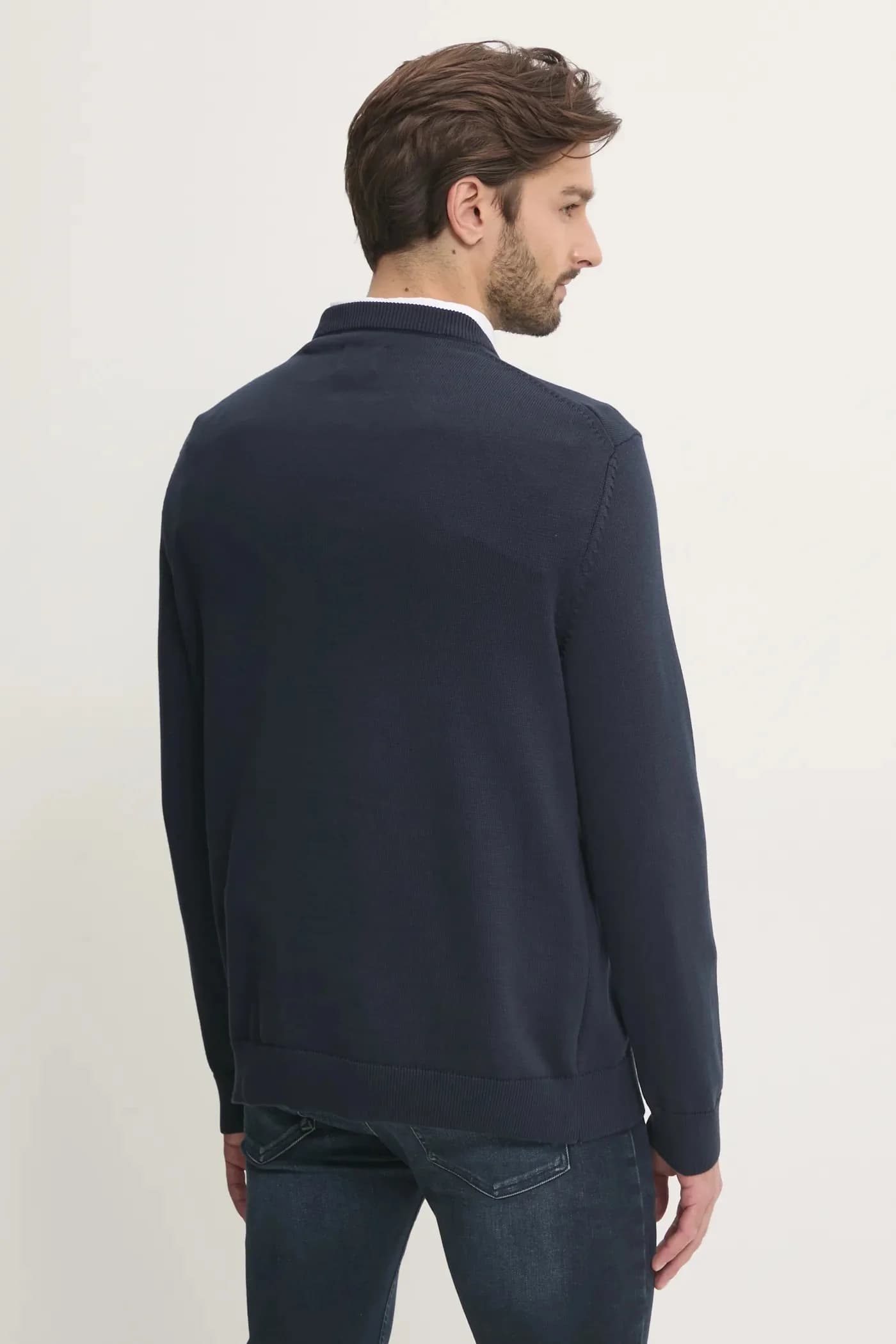 Хлопковый свитер - фото 3