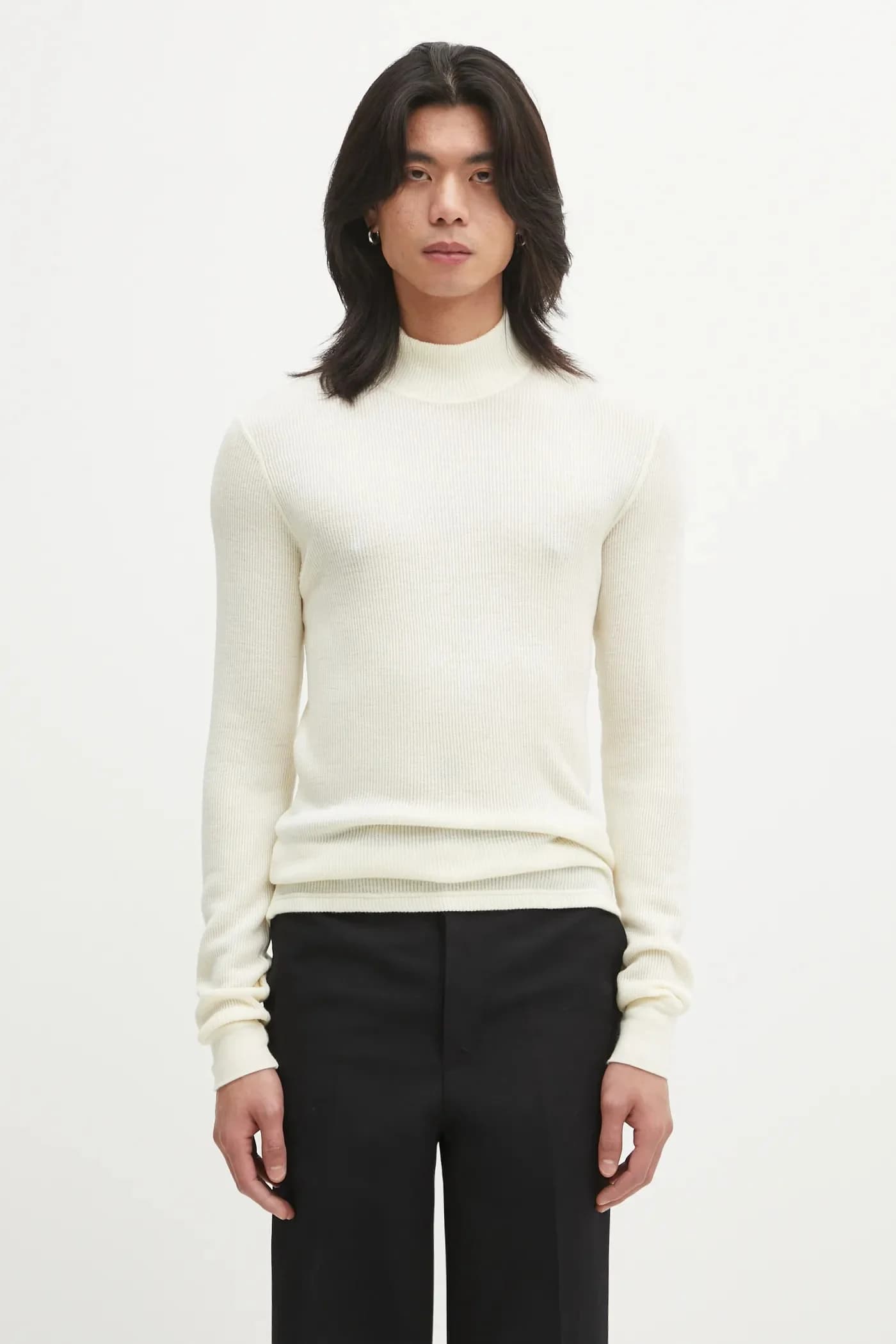 Свитер SOLAR WAFFLE SKIVVY из шерсти