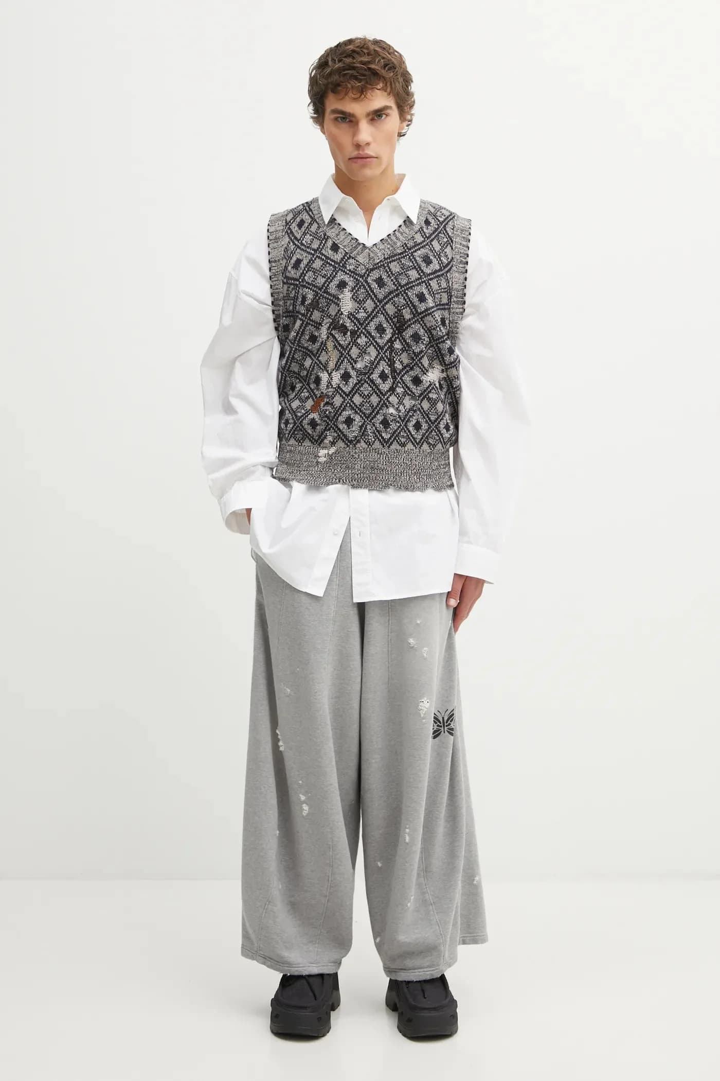 Вязаный жилет для братьев и сестер - фото 5