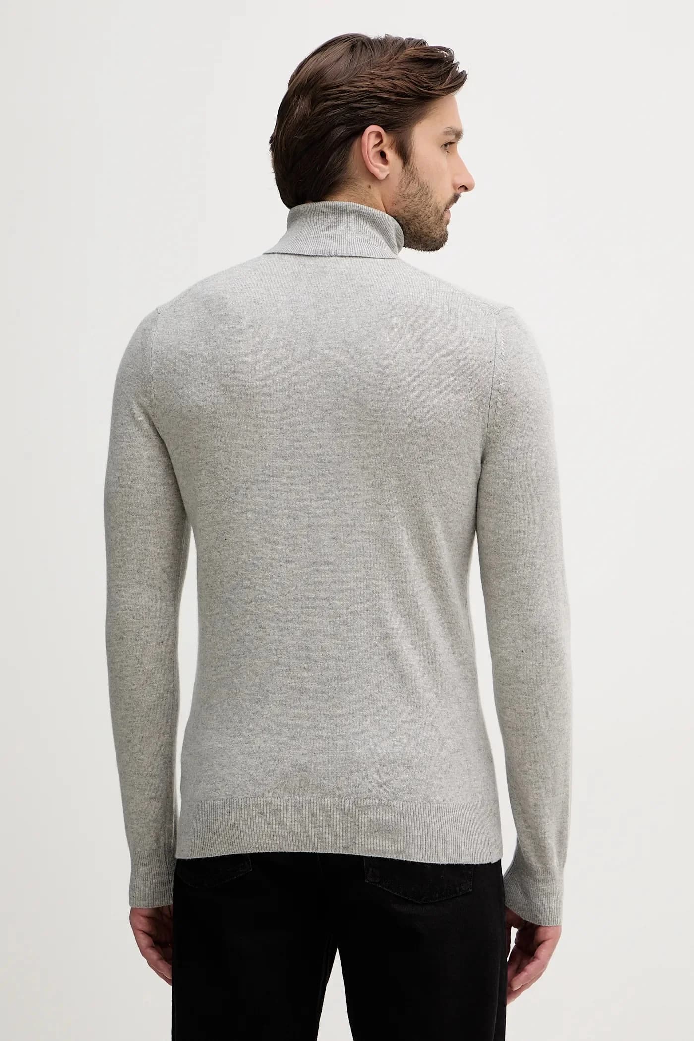 Свитер из смесовой шерсти - фото 3