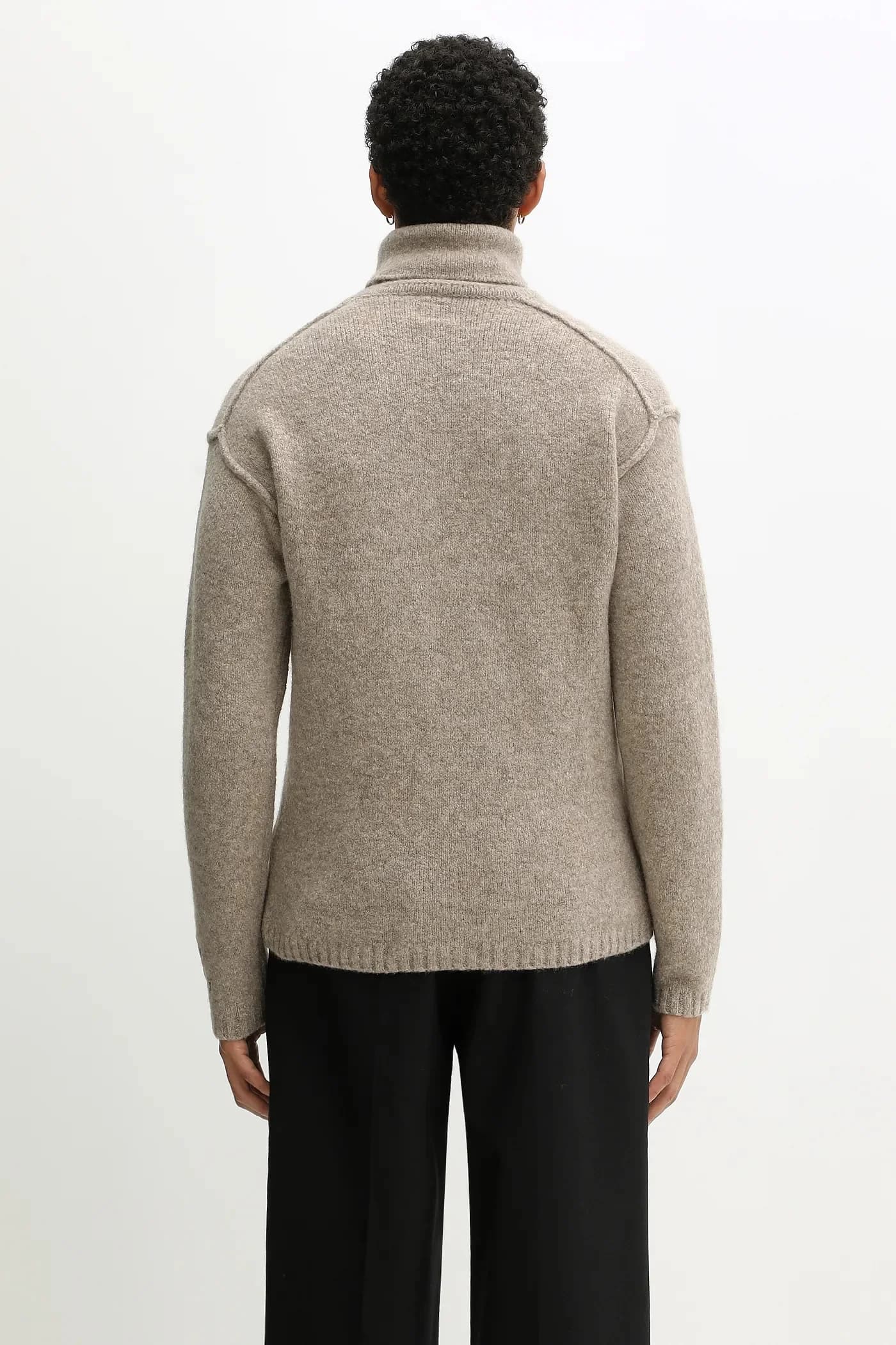 Свитер из смесовой шерсти - фото 3