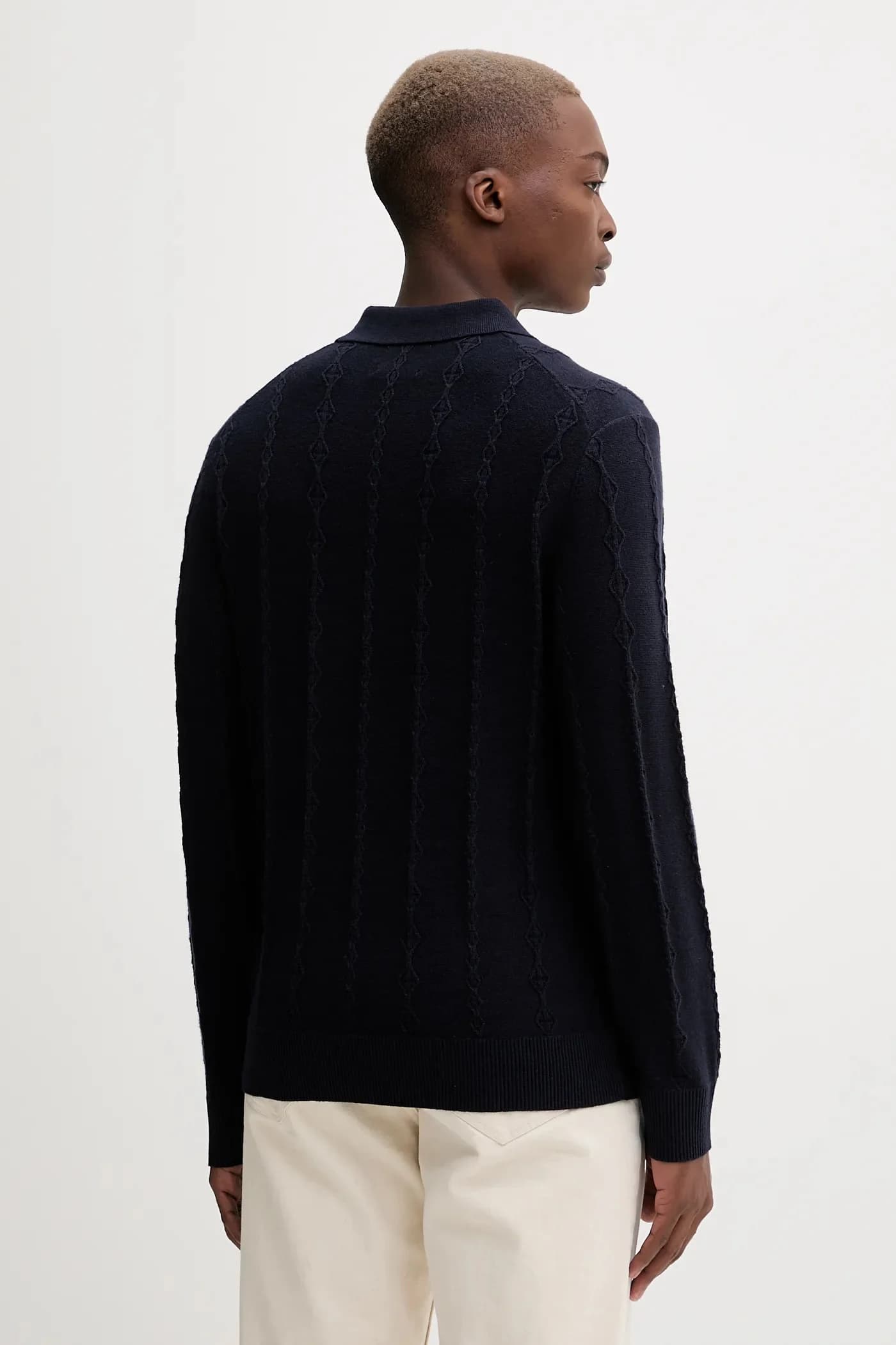 Свитер из смесовой шерсти - фото 3