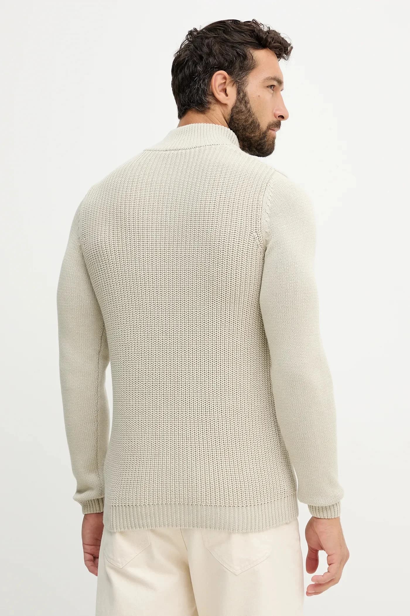 Хлопковый свитер - фото 3