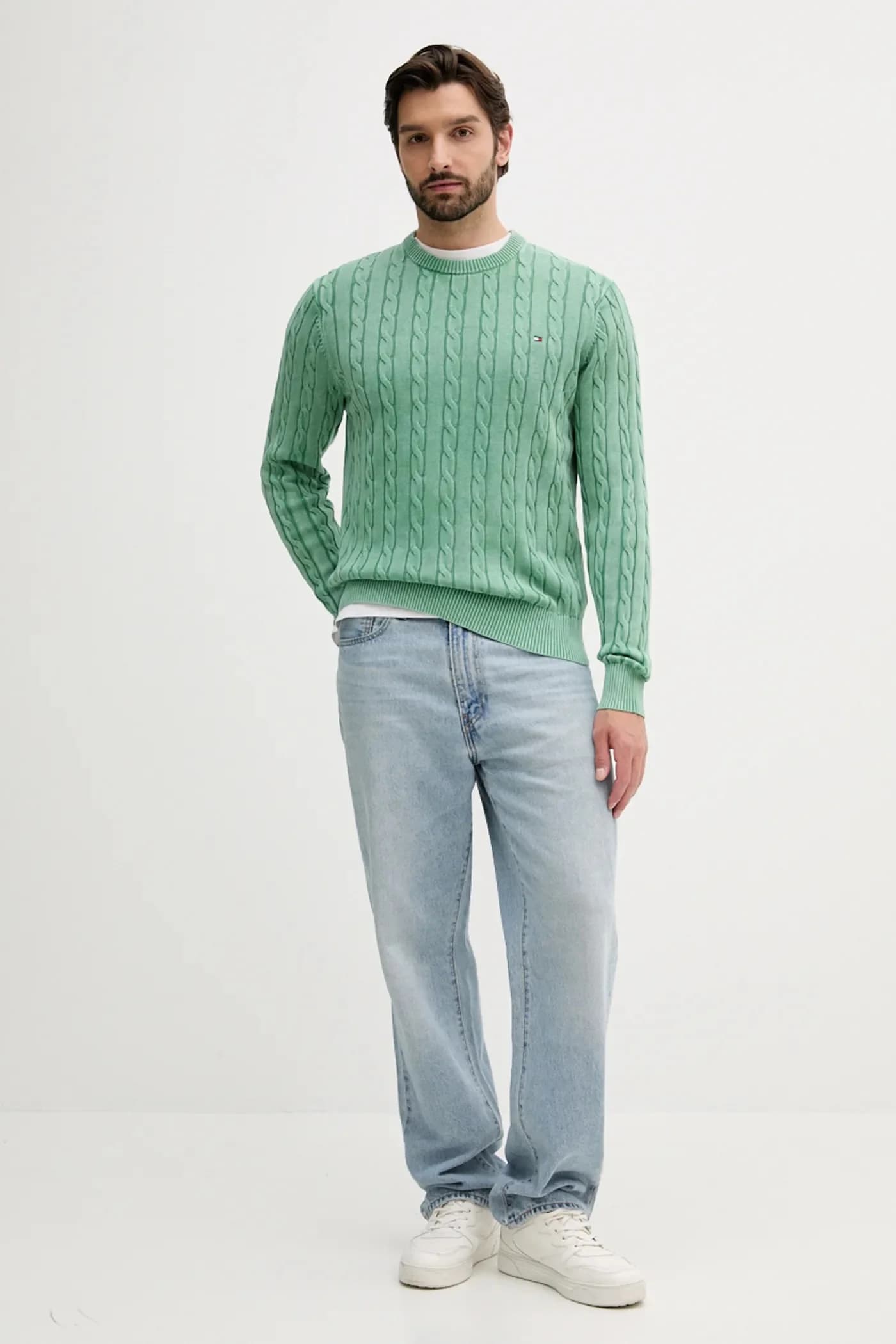 Хлопковый свитер - фото 2