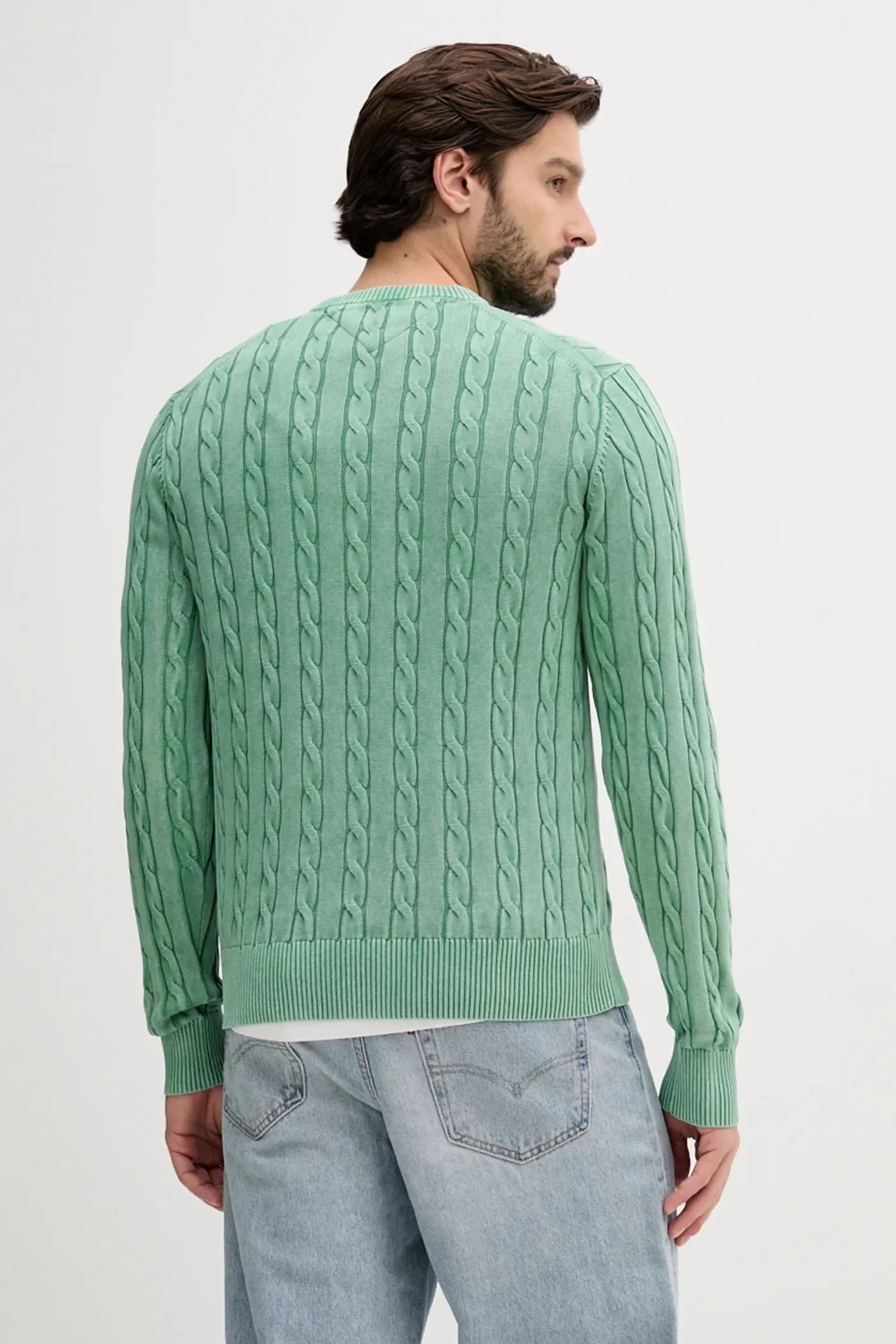 Хлопковый свитер - фото 3