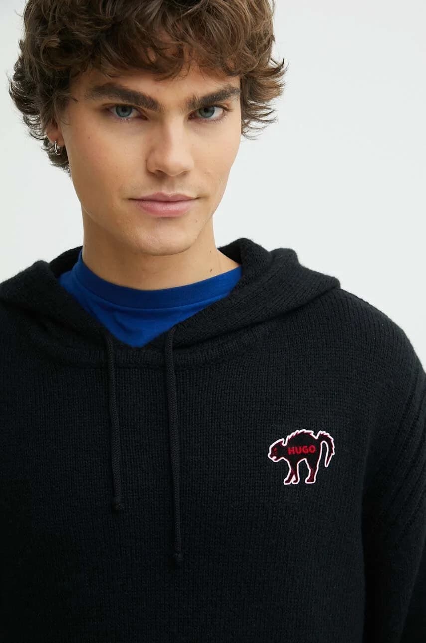 Свитер из смесовой шерсти - фото 4