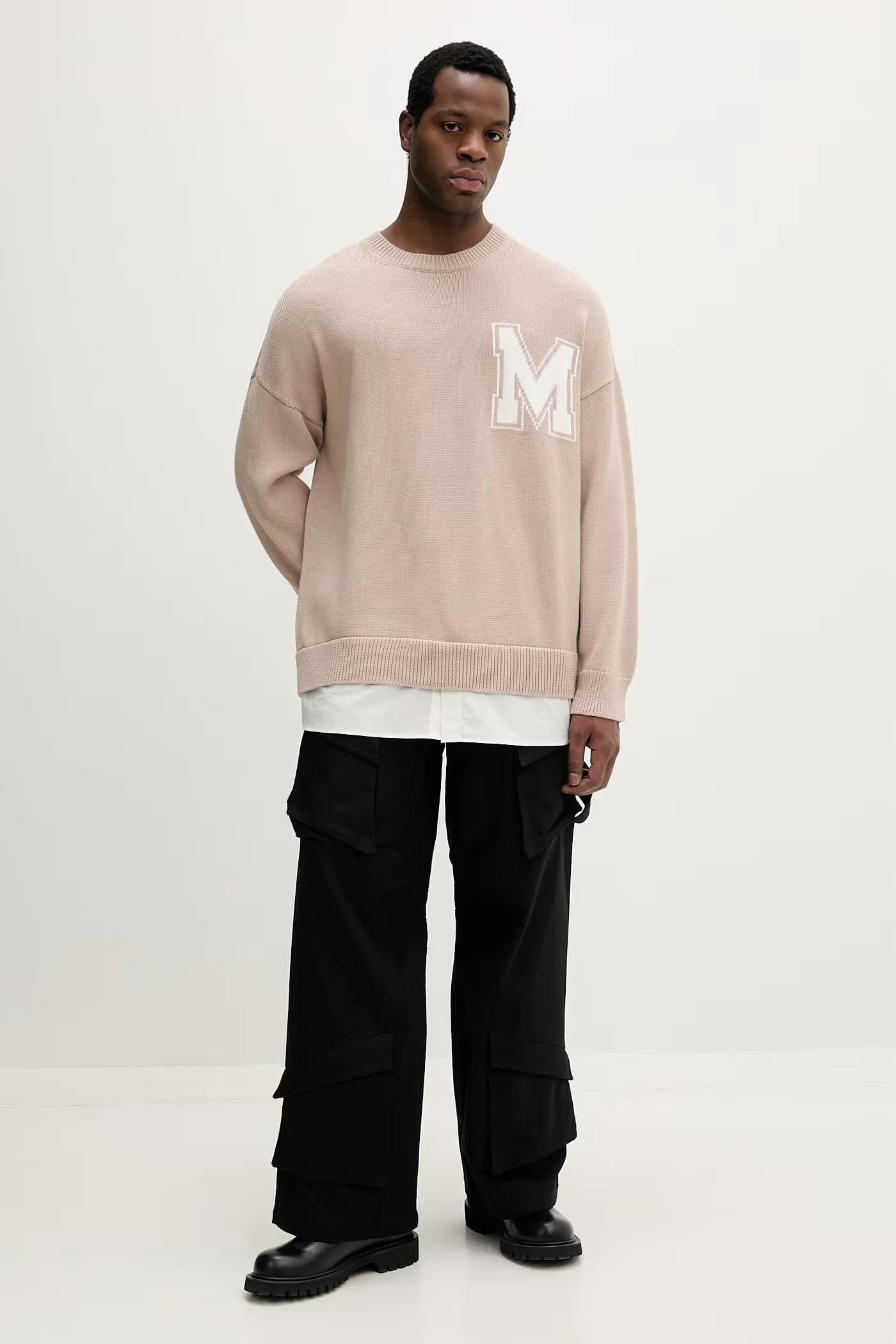 Свитер из смесовой шерсти - фото 2