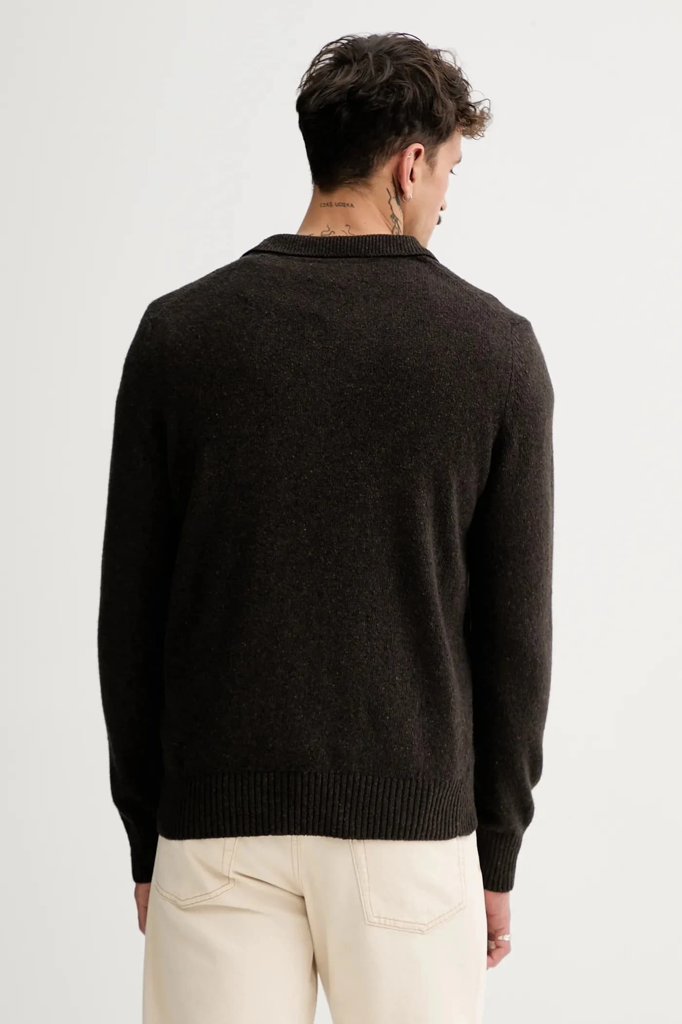 Свитер из смесовой шерсти - фото 3