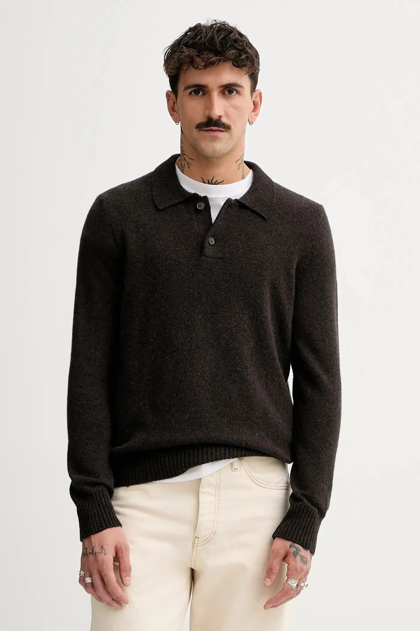 Свитер из смесовой шерсти - фото 4