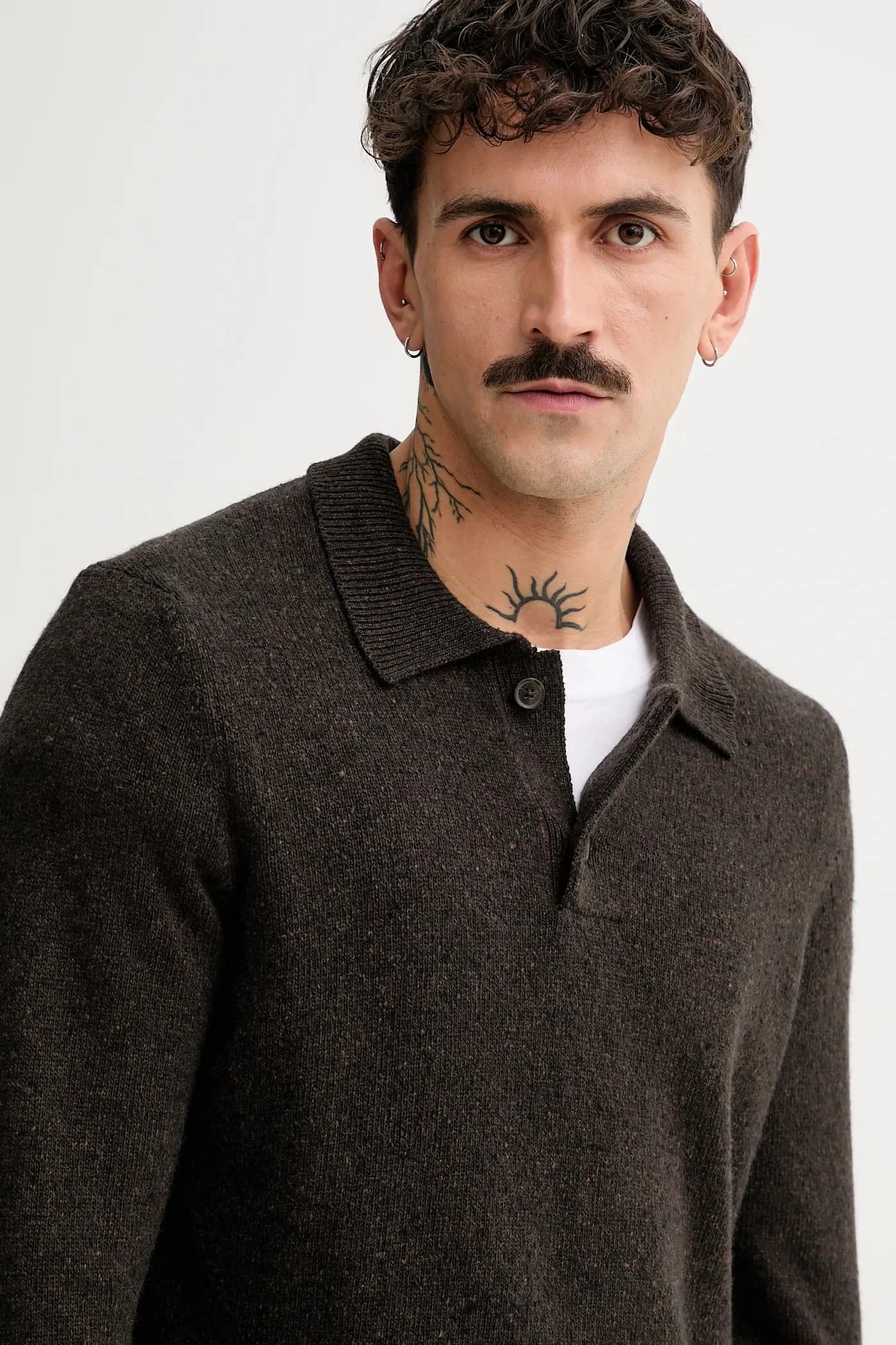 Свитер из смесовой шерсти - фото 5