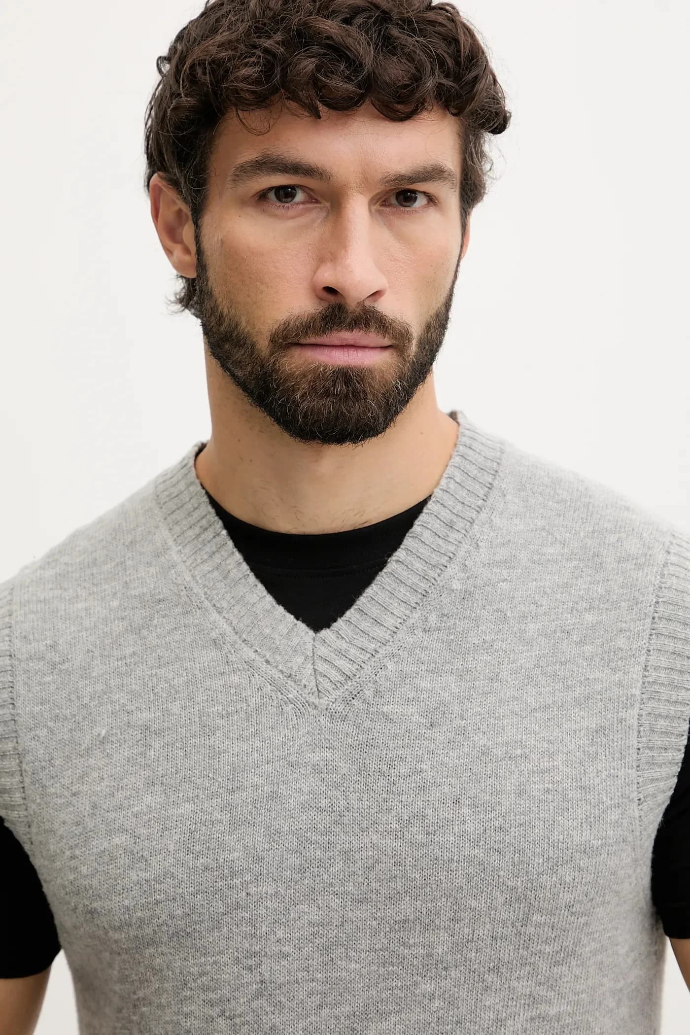 Жилет с добавлением шерсти - фото 4